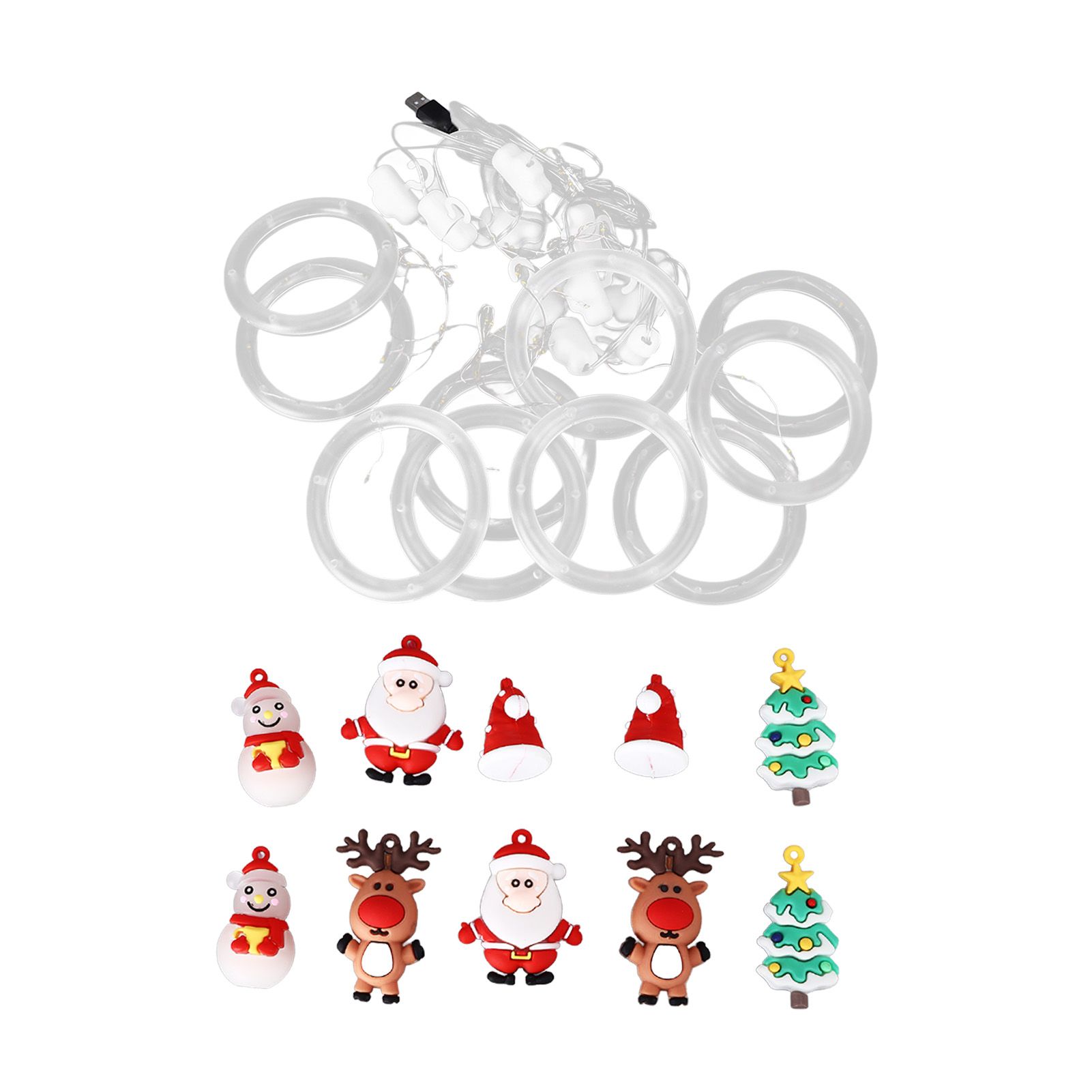 Christmas Led Lights Simple Installation Low Voltage High Safety Soft Light view 9
