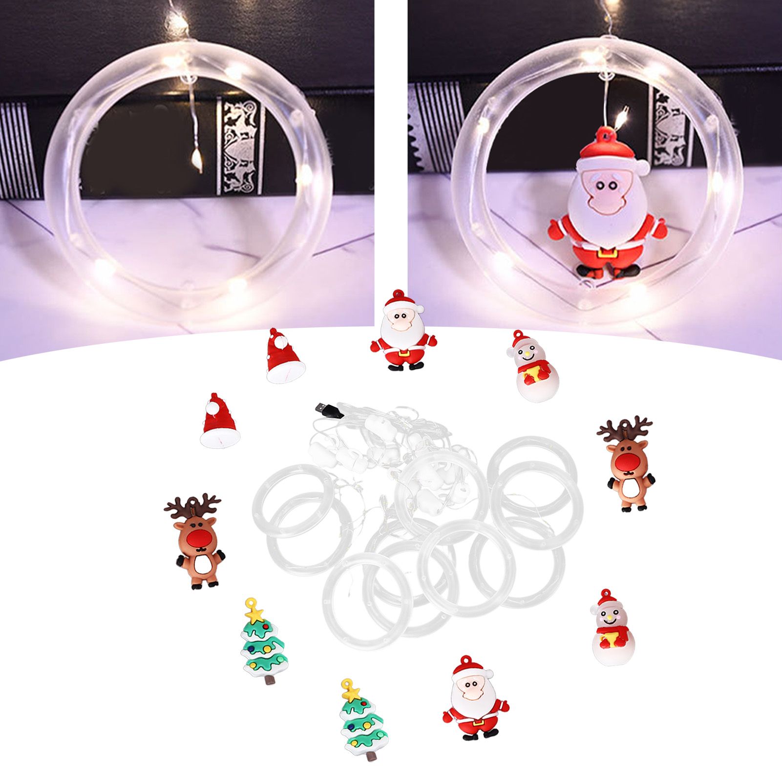 Christmas Led Lights Simple Installation Low Voltage High Safety Soft Light view 11