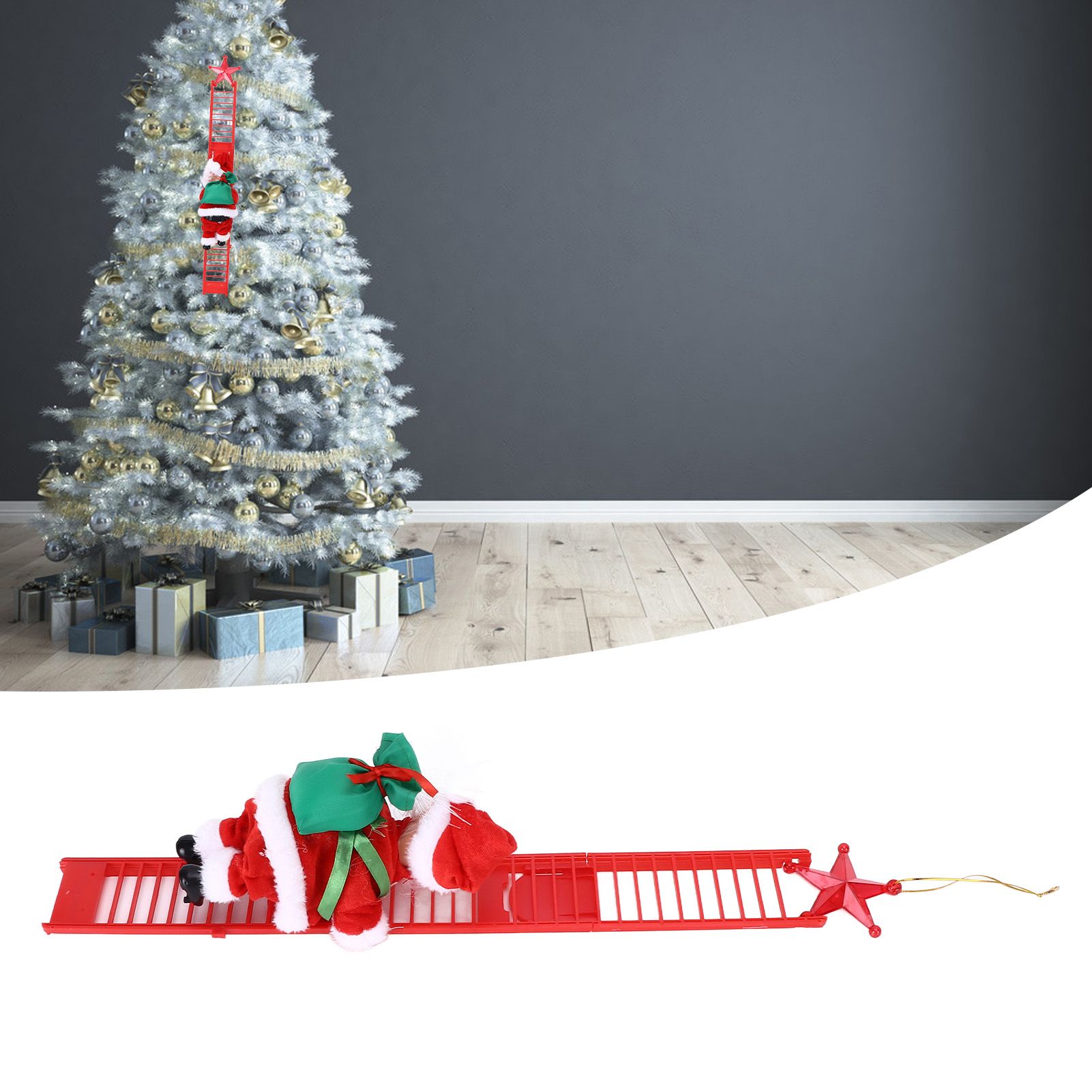Electric Climbing Ladder Decoration Christmas Tree Hanging Pendant Festival view 11