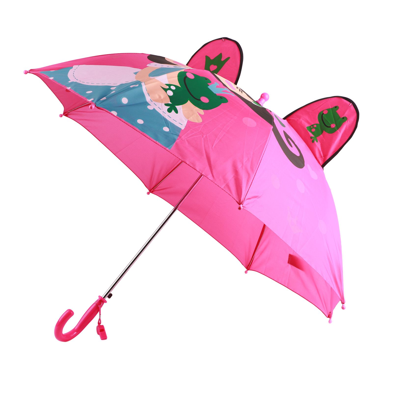 Kid Umbrella Lovely Cartoon Animal Easy Operation Lightweight Girls Umbrella