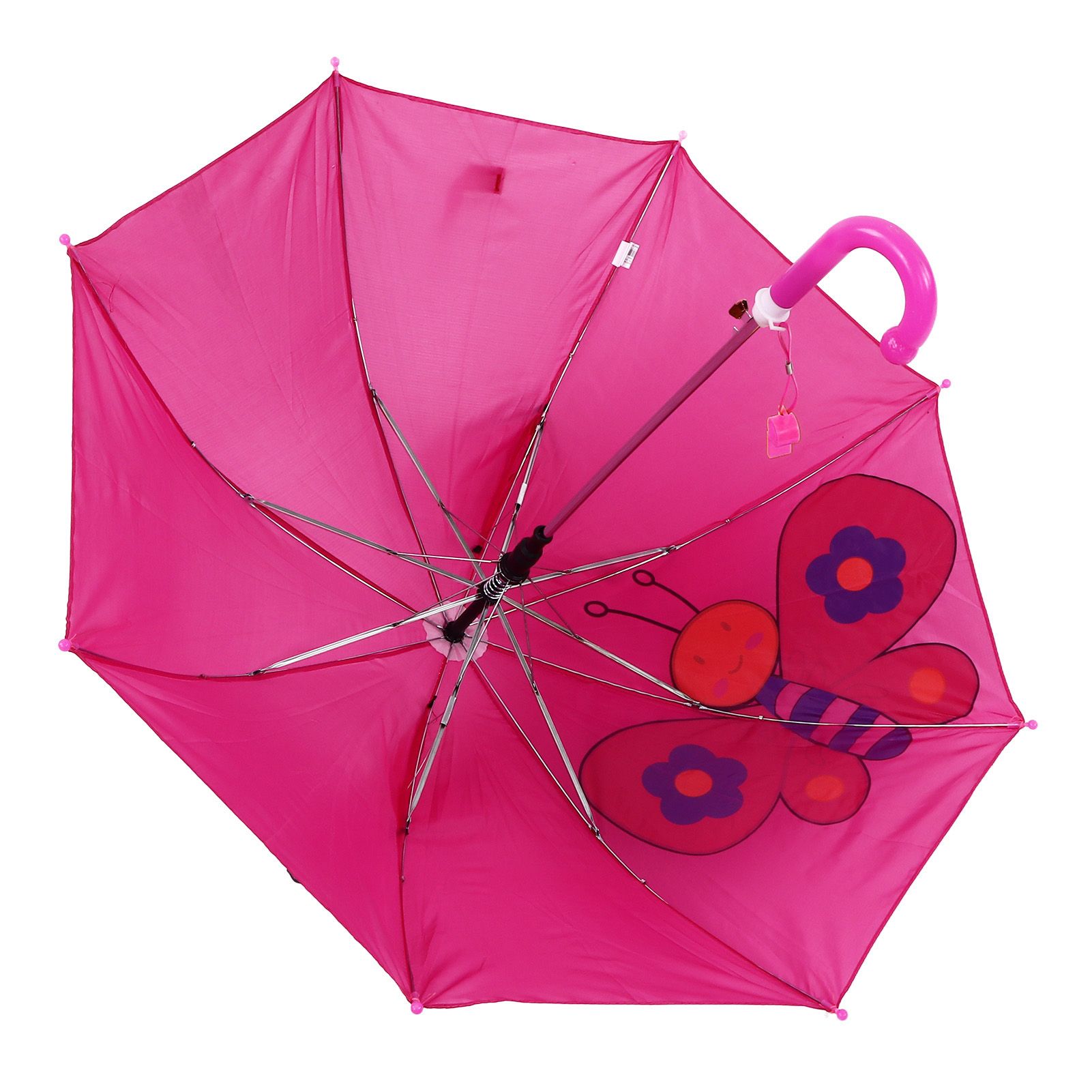 Kid Umbrella Lovely Cartoon Animal Easy Operation Lightweight Girls Umbrella view 6