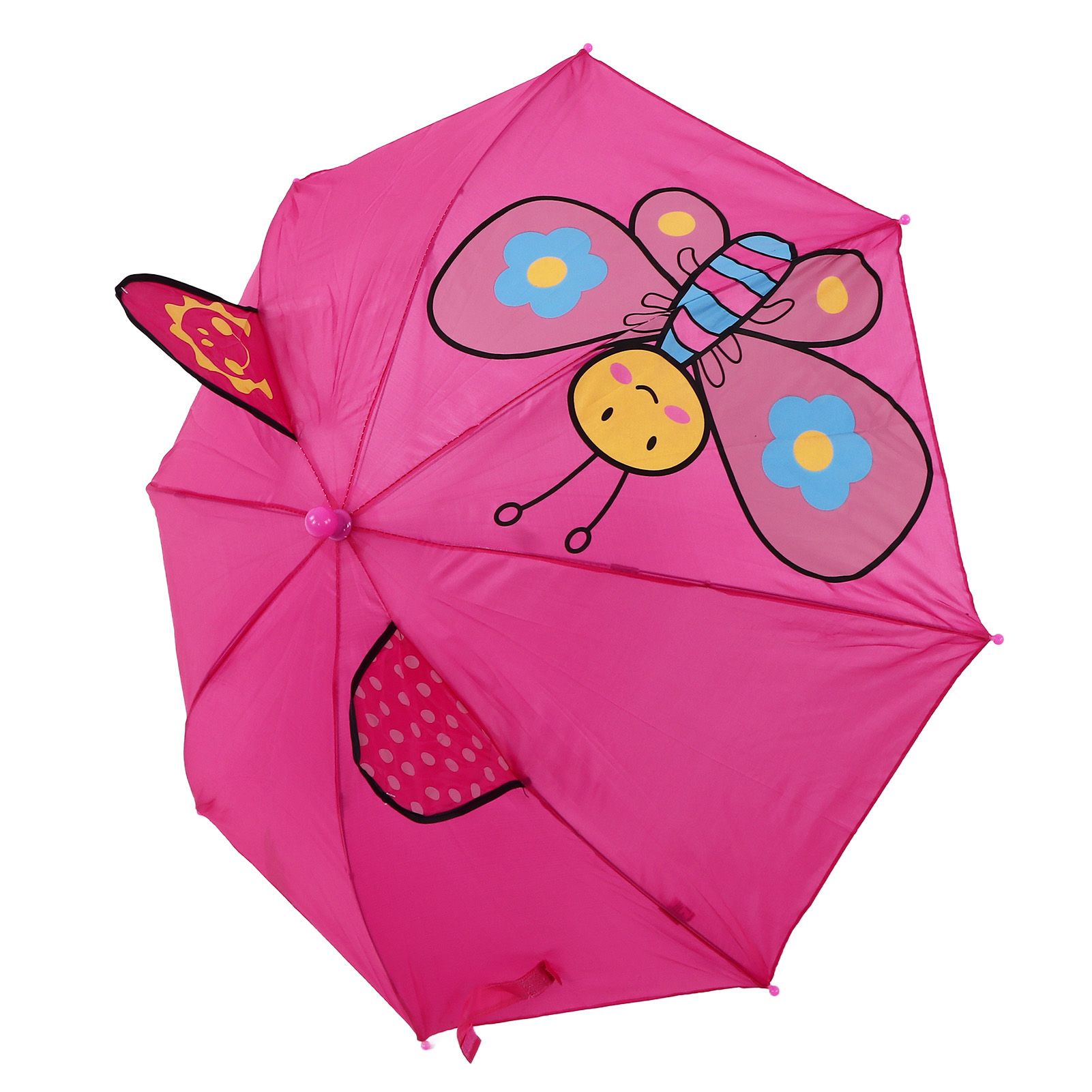 Kid Umbrella Lovely Cartoon Animal Easy Operation Lightweight Girls Umbrella view 7