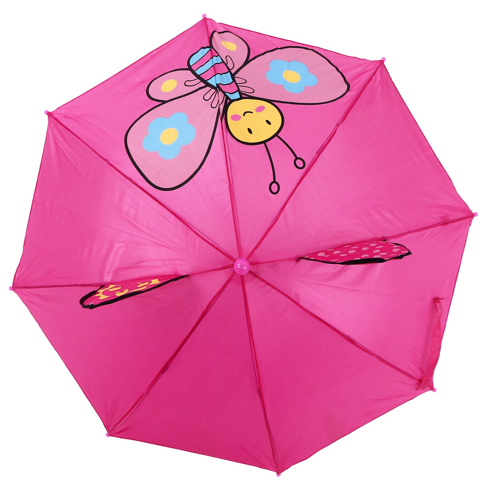 Kid Umbrella Lovely Cartoon Animal Easy Operation Lightweight Girls Umbrella view 8