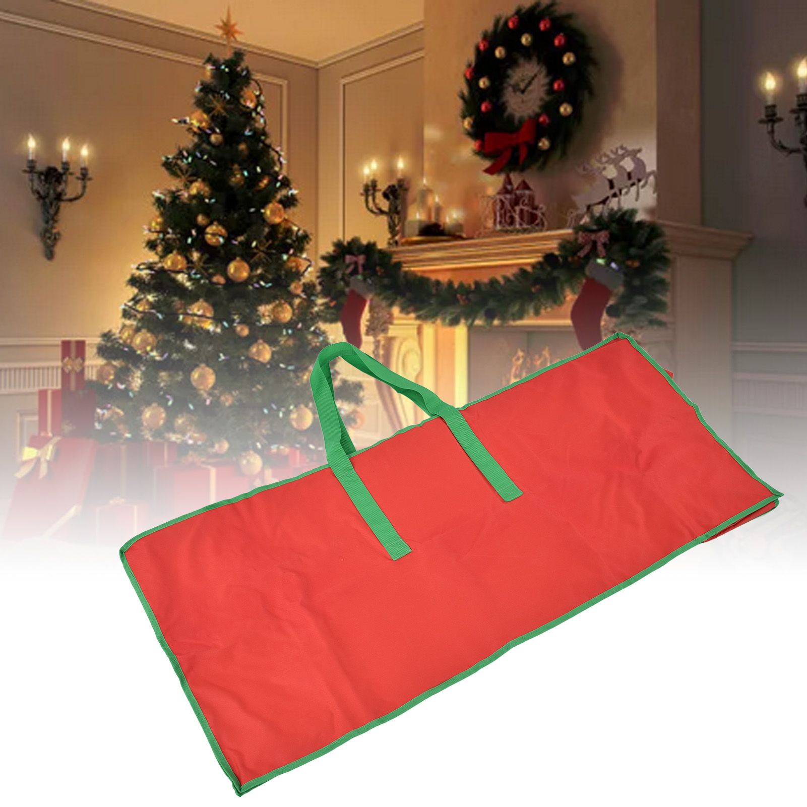 Christmas Tree Storage Bag Bright Red Protective Safe Reliable Durable view 11