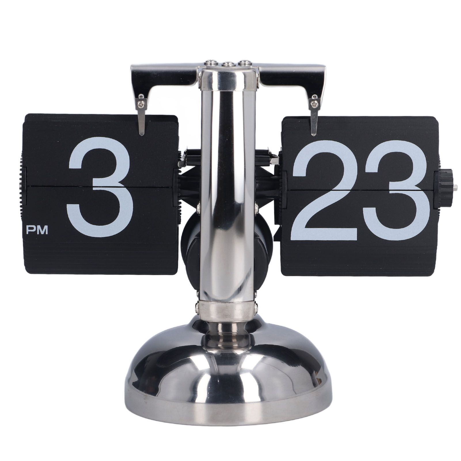 Flip Clock Accurate Time Unique Fashionable Retro Automatic Page Turning — image 1