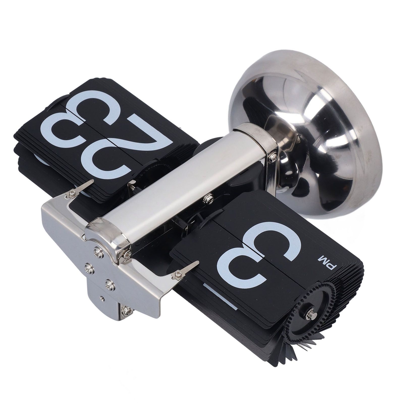 Flip Clock Accurate Time Unique Fashionable Retro Automatic Page Turning view 3