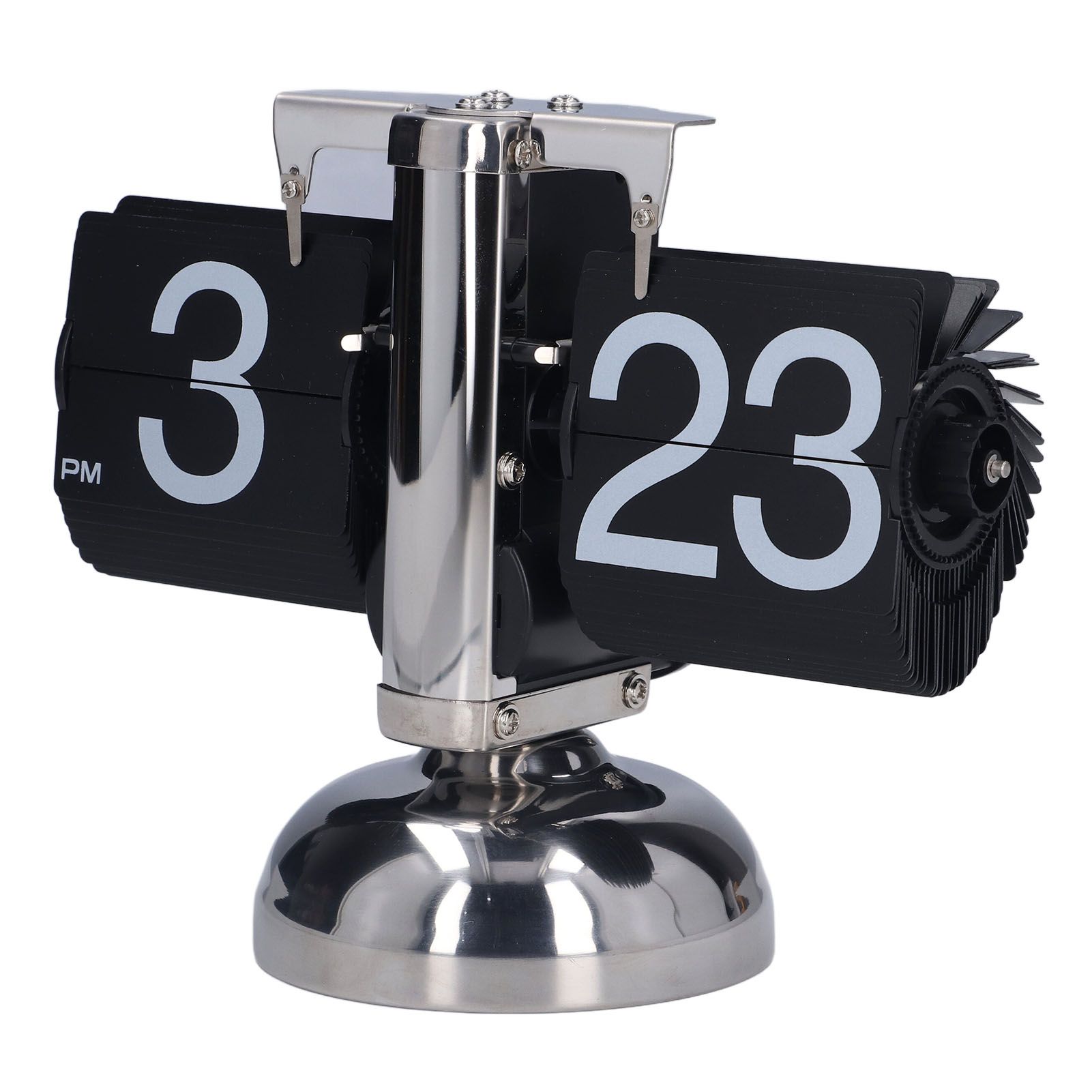 Flip Clock Accurate Time Unique Fashionable Retro Automatic Page Turning view 5