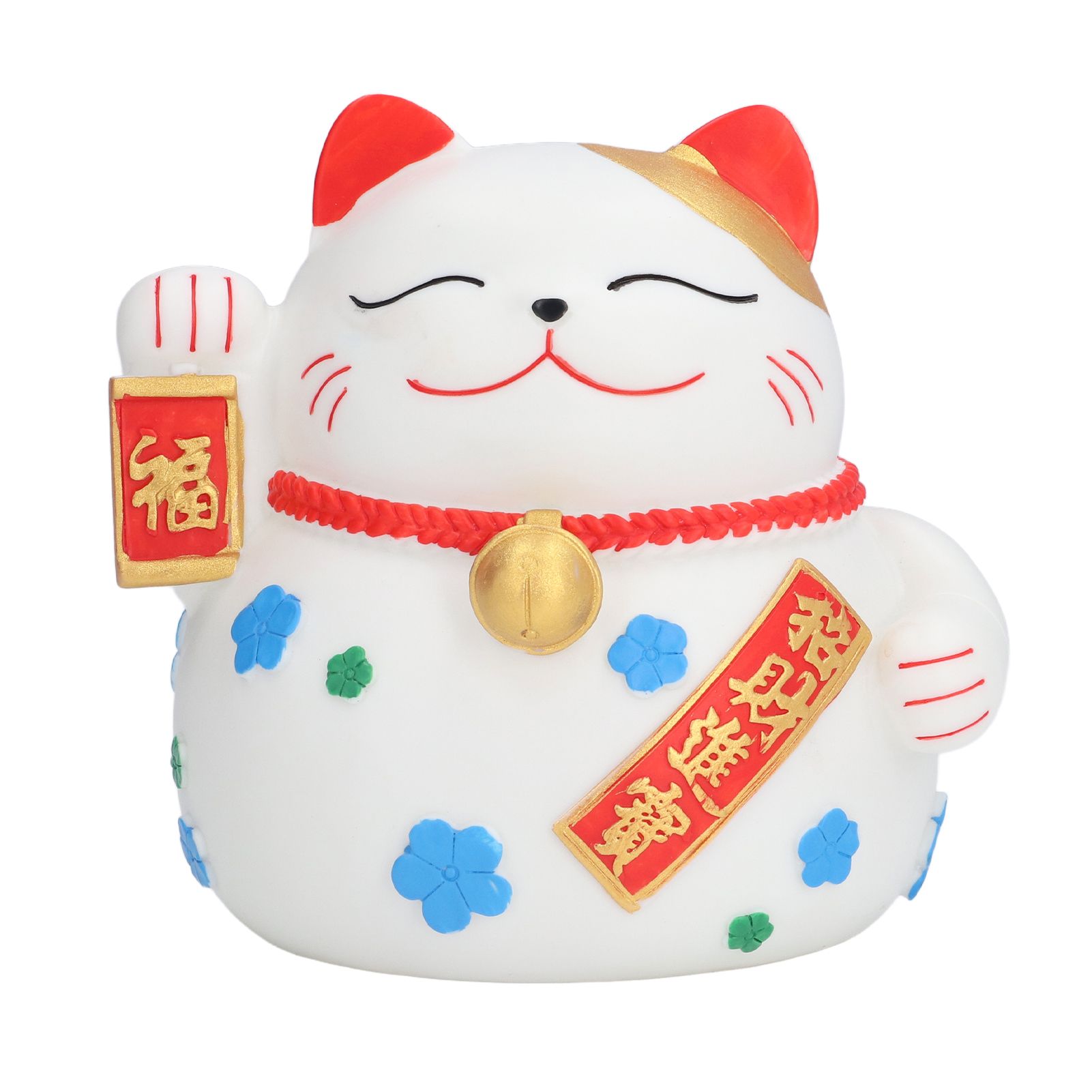 Piggy Bank Big Lucky Cat Shape Deposit 1000 Coins Natural Colors Washable