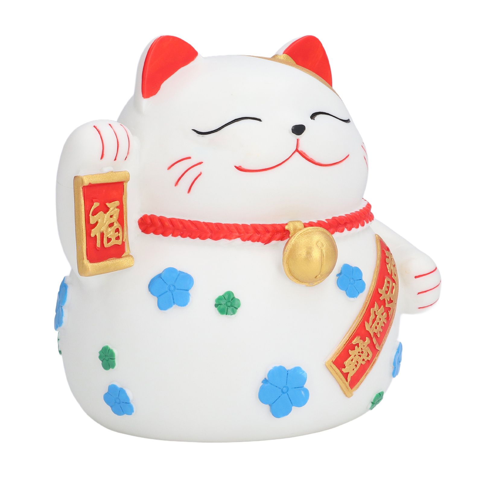 Piggy Bank Big Lucky Cat Shape Deposit 1000 Coins Natural Colors Washable view 2