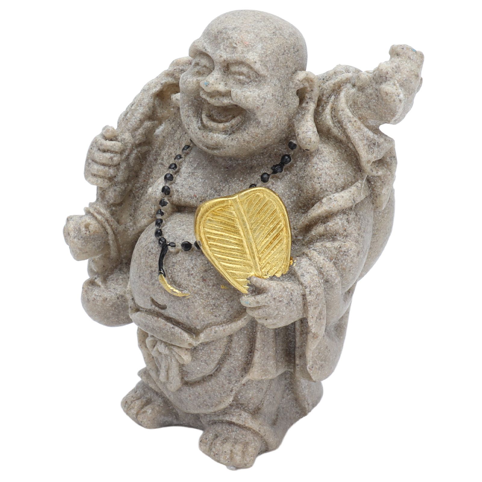 Buddha Statue Resin Mini 8cm Maitreya Laughing Buddha Figurine for Home Office view 6