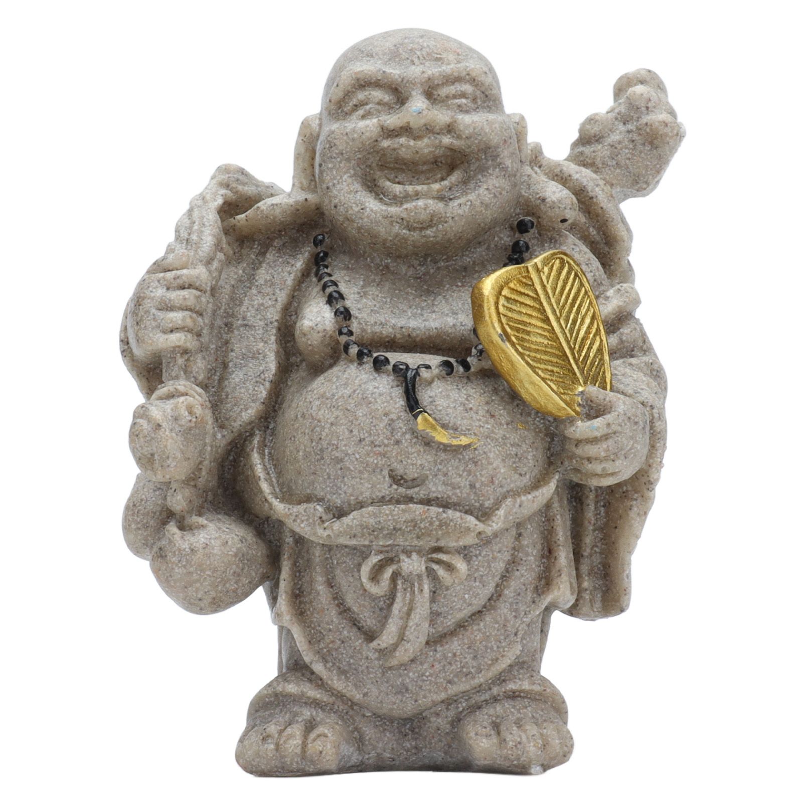 Buddha Statue Resin Mini 8cm Maitreya Laughing Buddha Figurine for Home Office view 7