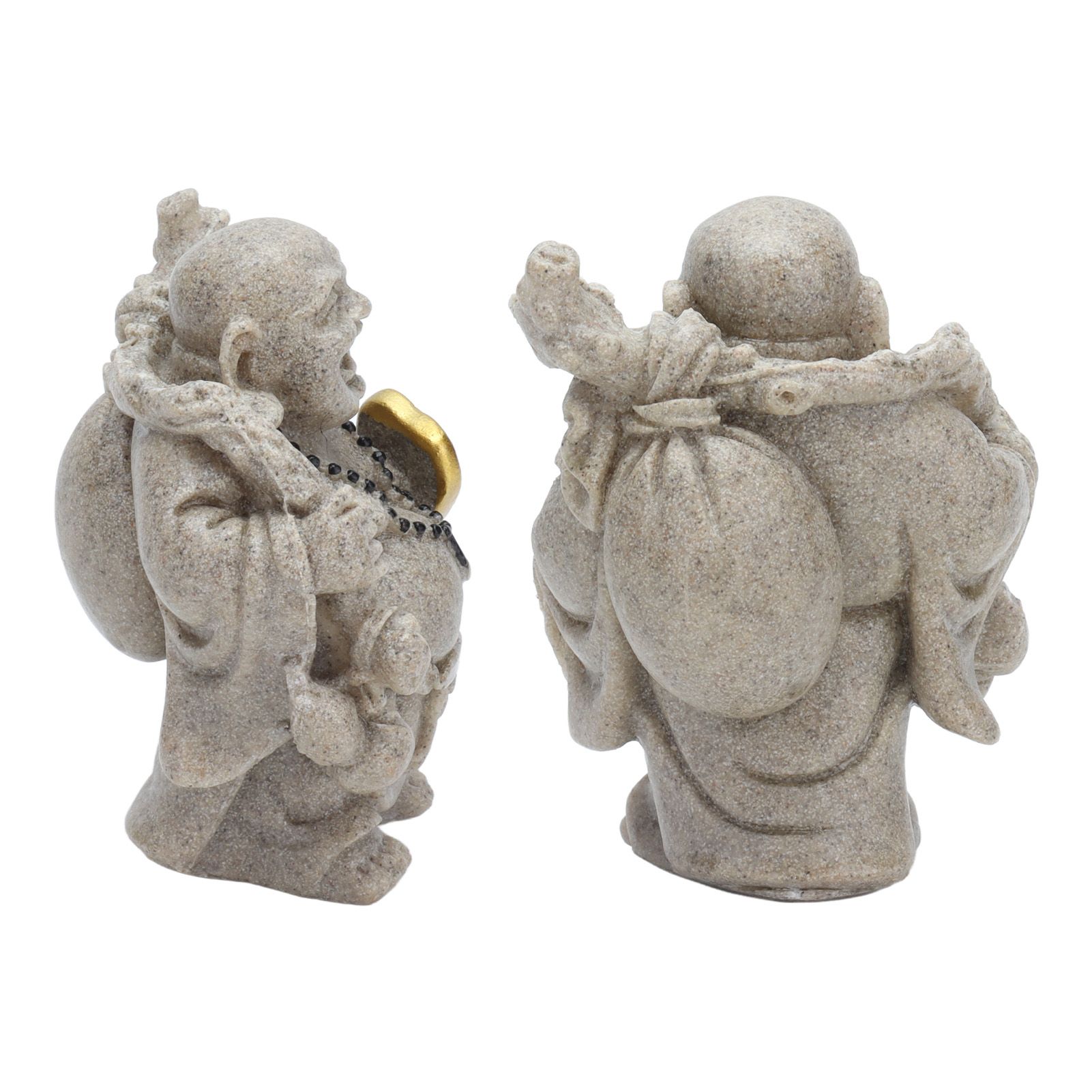 Buddha Statue Resin Mini 8cm Maitreya Laughing Buddha Figurine for Home Office view 9