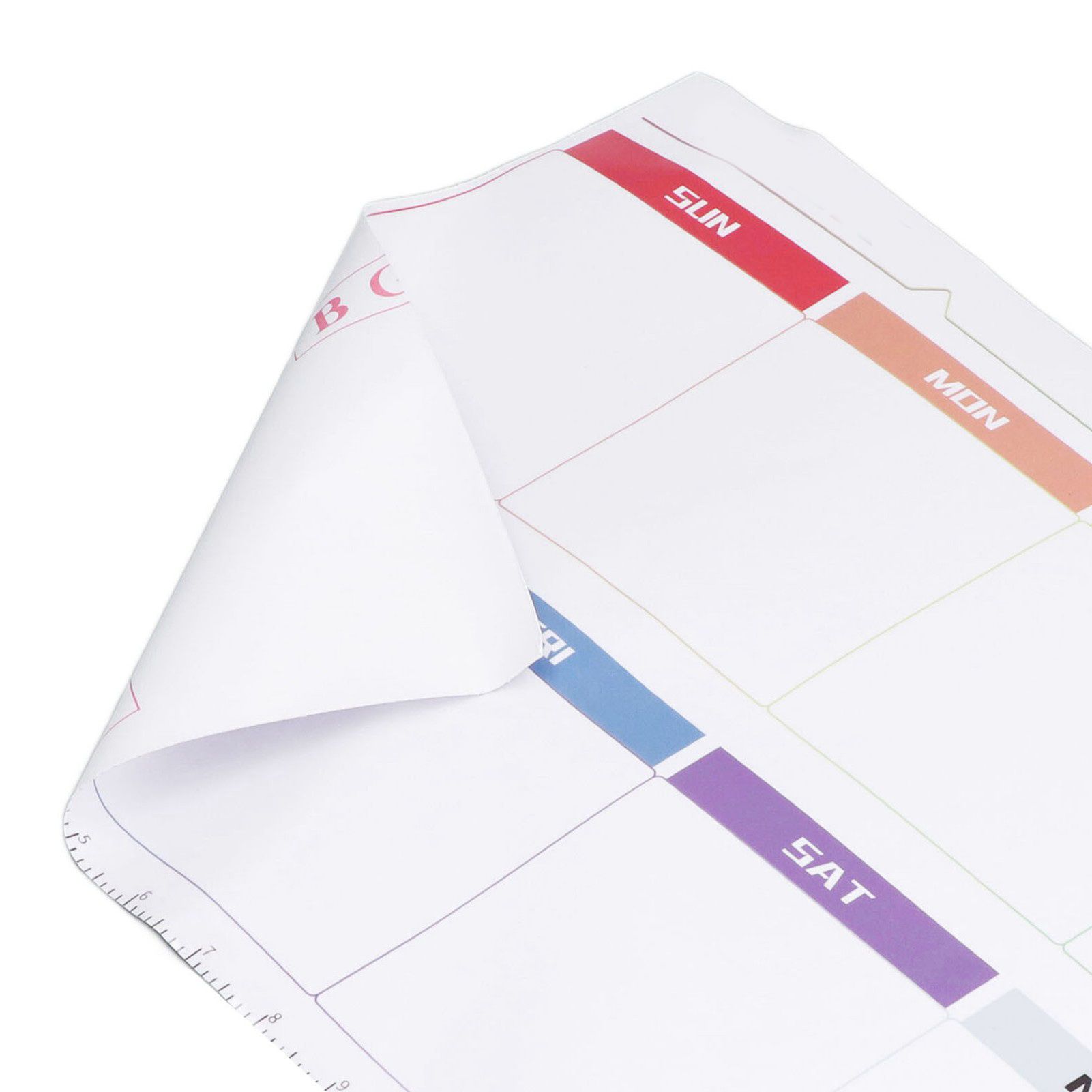 Weekly Calendar Self Adhesive Reusable Weekly Dry Erase Board Paste with view 14