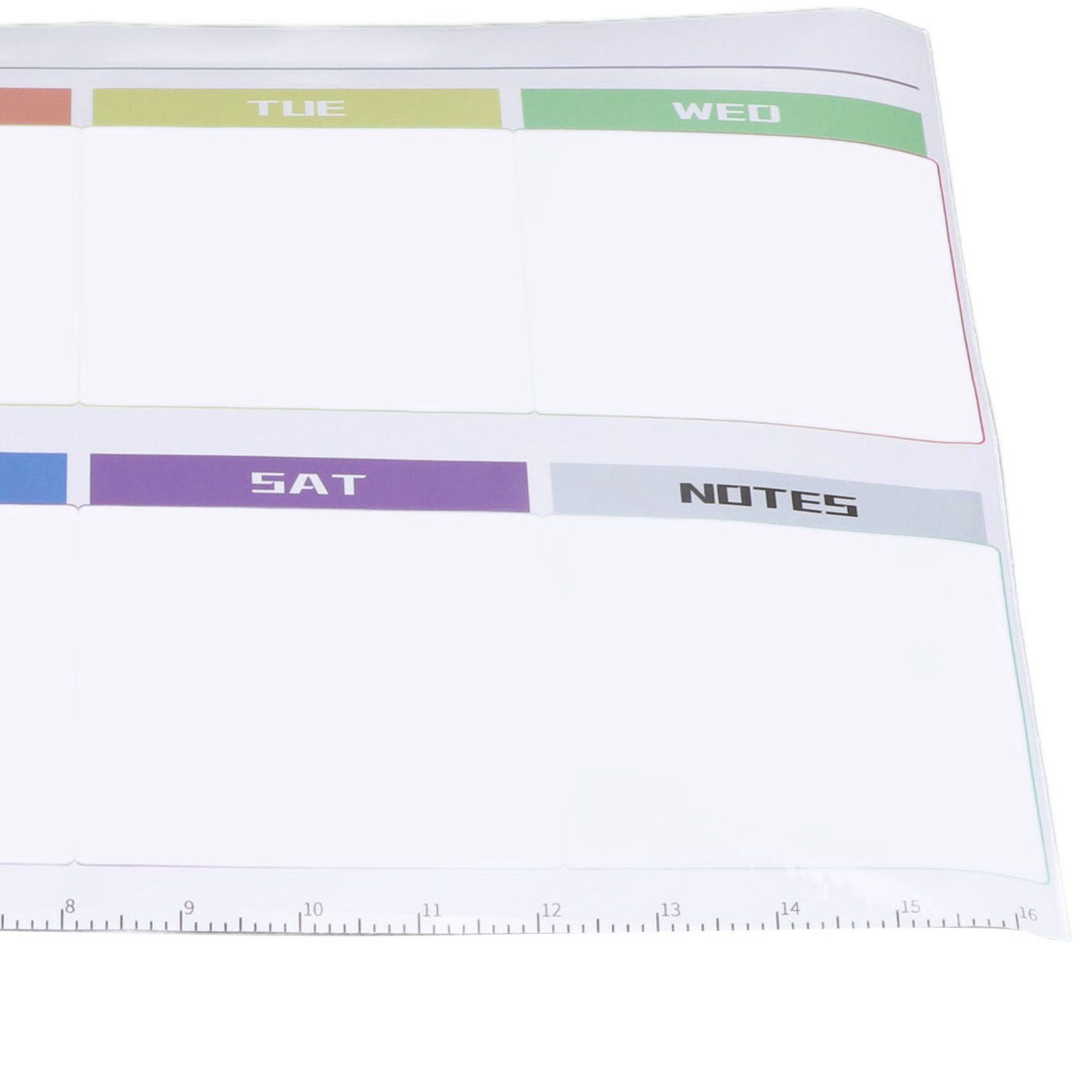 Weekly Calendar Self Adhesive Reusable Weekly Dry Erase Board Paste with view 15