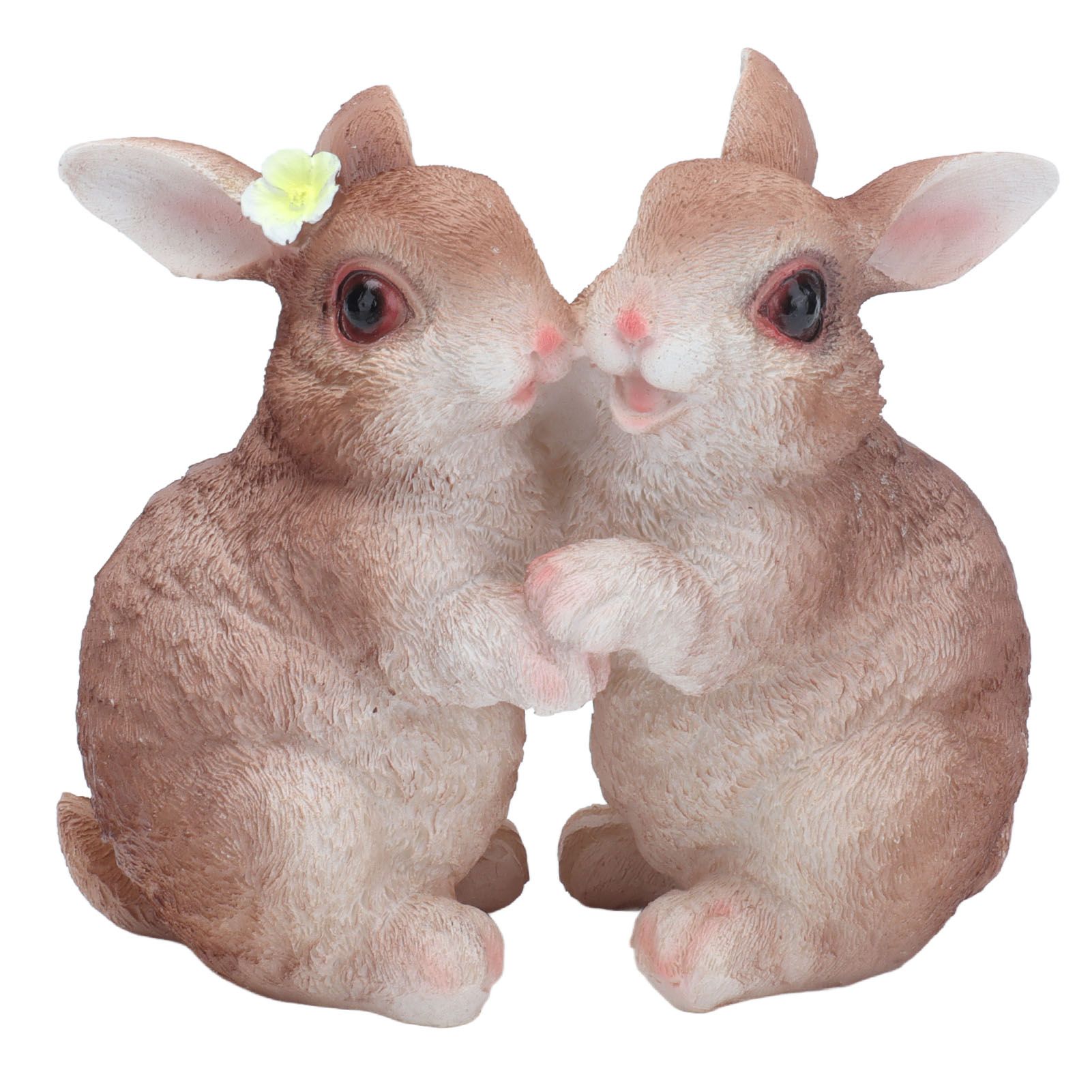 Garden Bunny Statues Resin Crafts Decorations Potted Landscaping Sculpture view 6