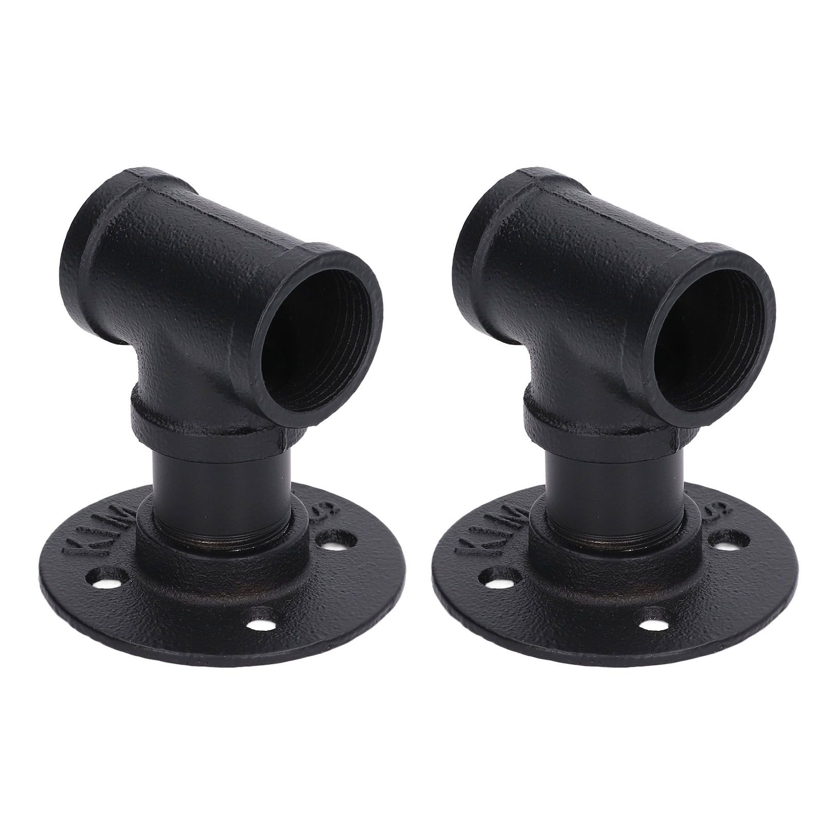 2Pack Wall Mounted Wine Bottle Rack Wine Hanging Holder Water Pipe Design with view 3