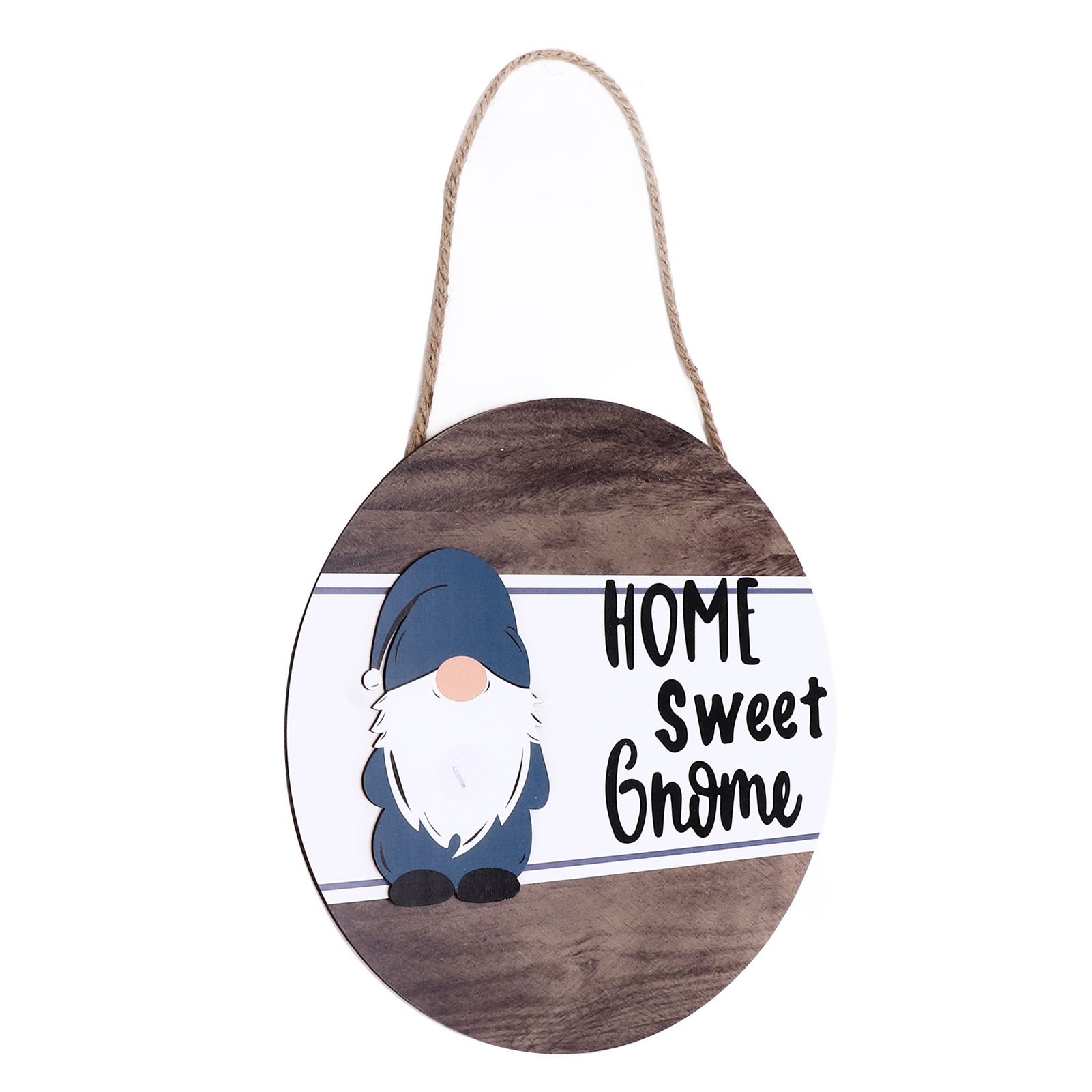 Welcome Door Sign Decor Round Wood Pendant Welcome Sign for Outdoor Window view 7