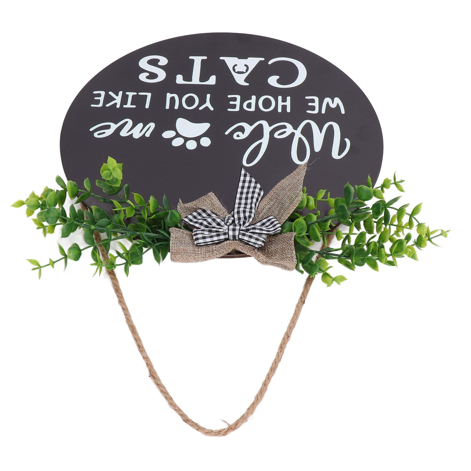 Rustic Welcome Wreath Sign Lovely Farmhouse Front Porch Decoration for Home view 12