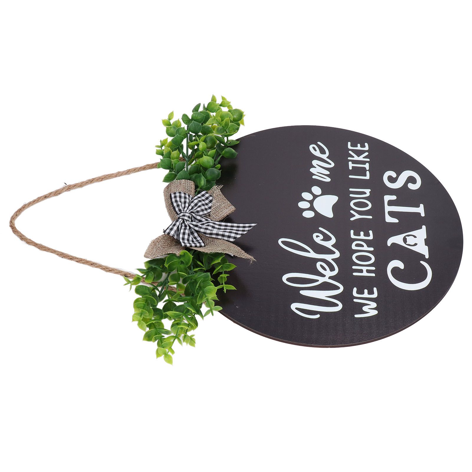 Rustic Welcome Wreath Sign Lovely Farmhouse Front Porch Decoration for Home view 14