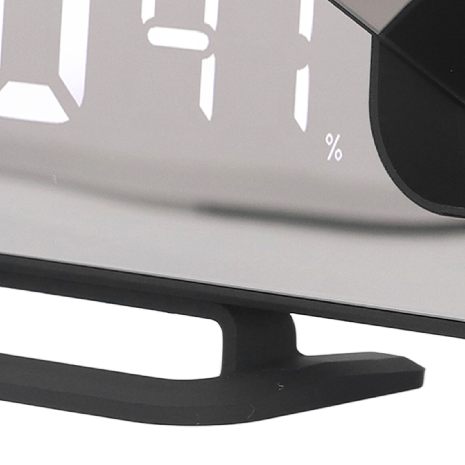 Projection Alarm Clock Mirror Screen USB Charging Snooze 180° Digital view 14