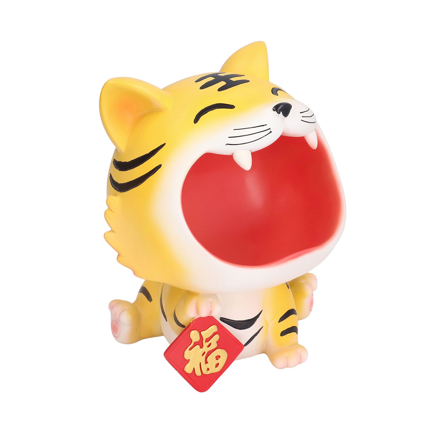 Resin Animal Storage Decoration Big Mouth Animal Statue Key Holder for Living view 6