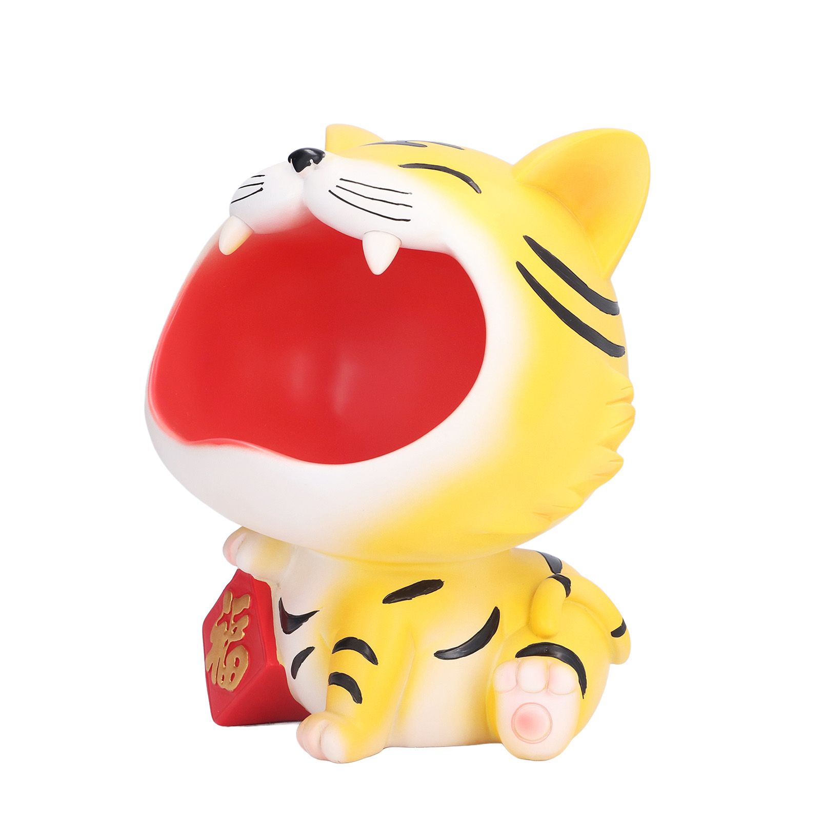 Resin Animal Storage Decoration Big Mouth Animal Statue Key Holder for Living view 9