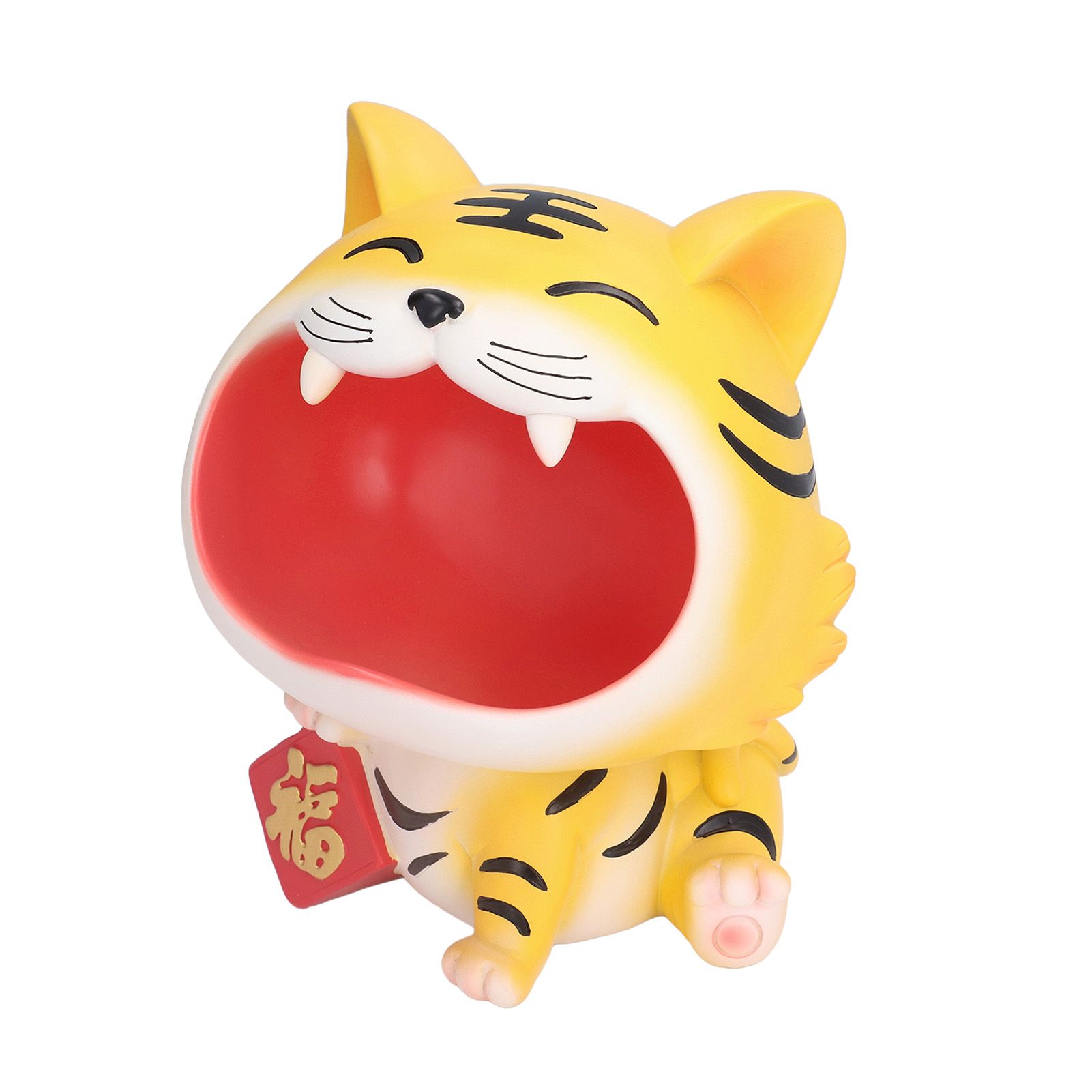 Resin Animal Storage Decoration Big Mouth Animal Statue Key Holder for Living view 10