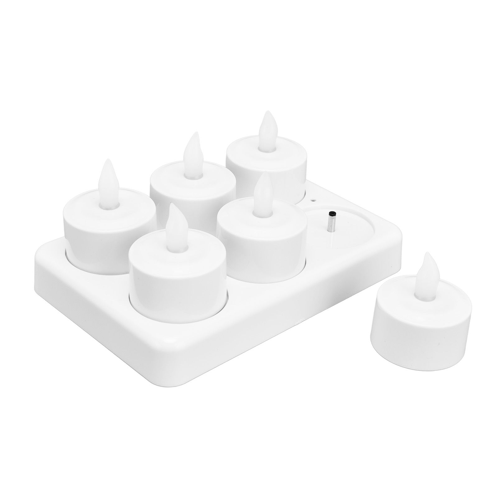 Candle Light Warm White Light LED Tea Light for Wedding Party Table Dining view 5