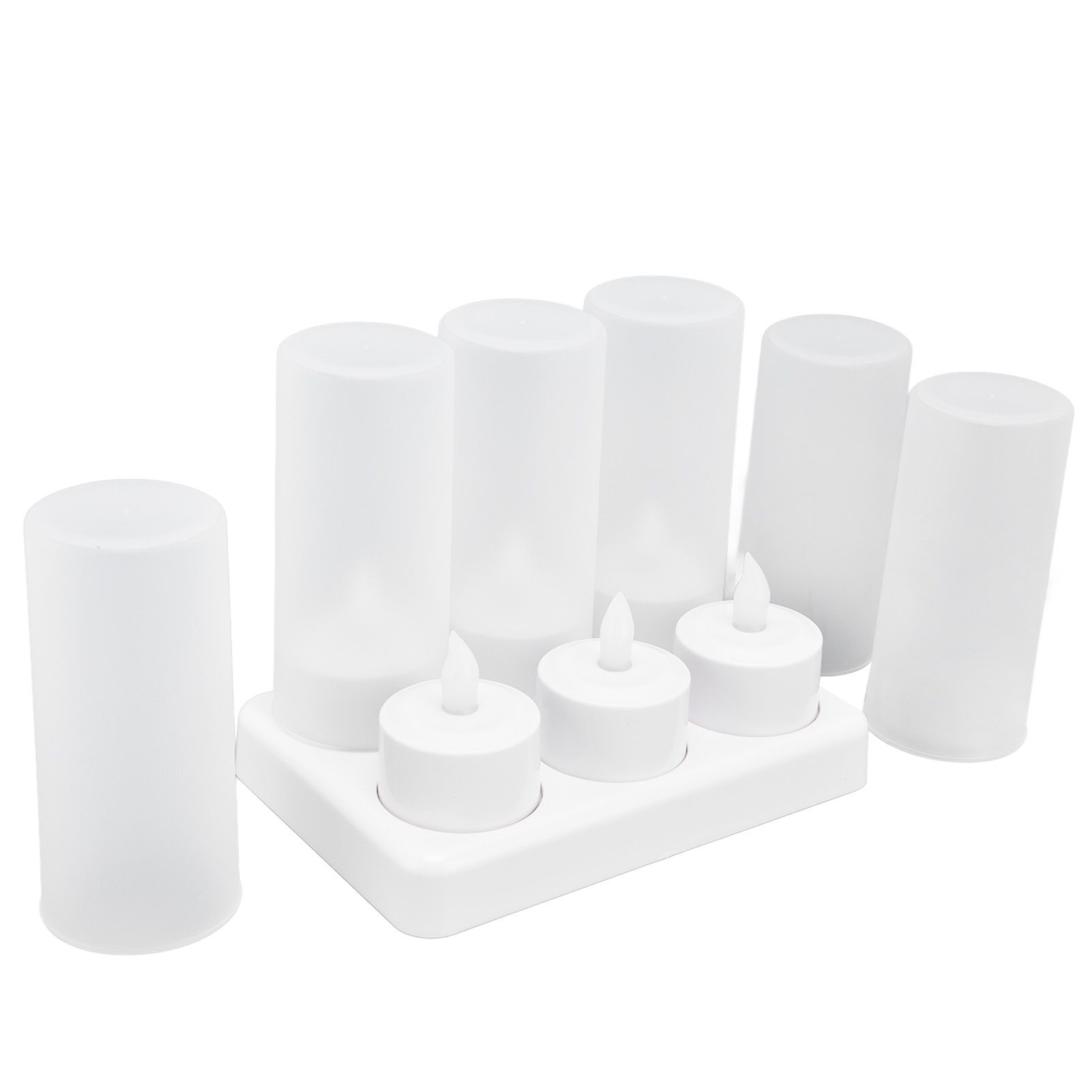 Candle Light Warm White Light LED Tea Light for Wedding Party Table Dining view 9