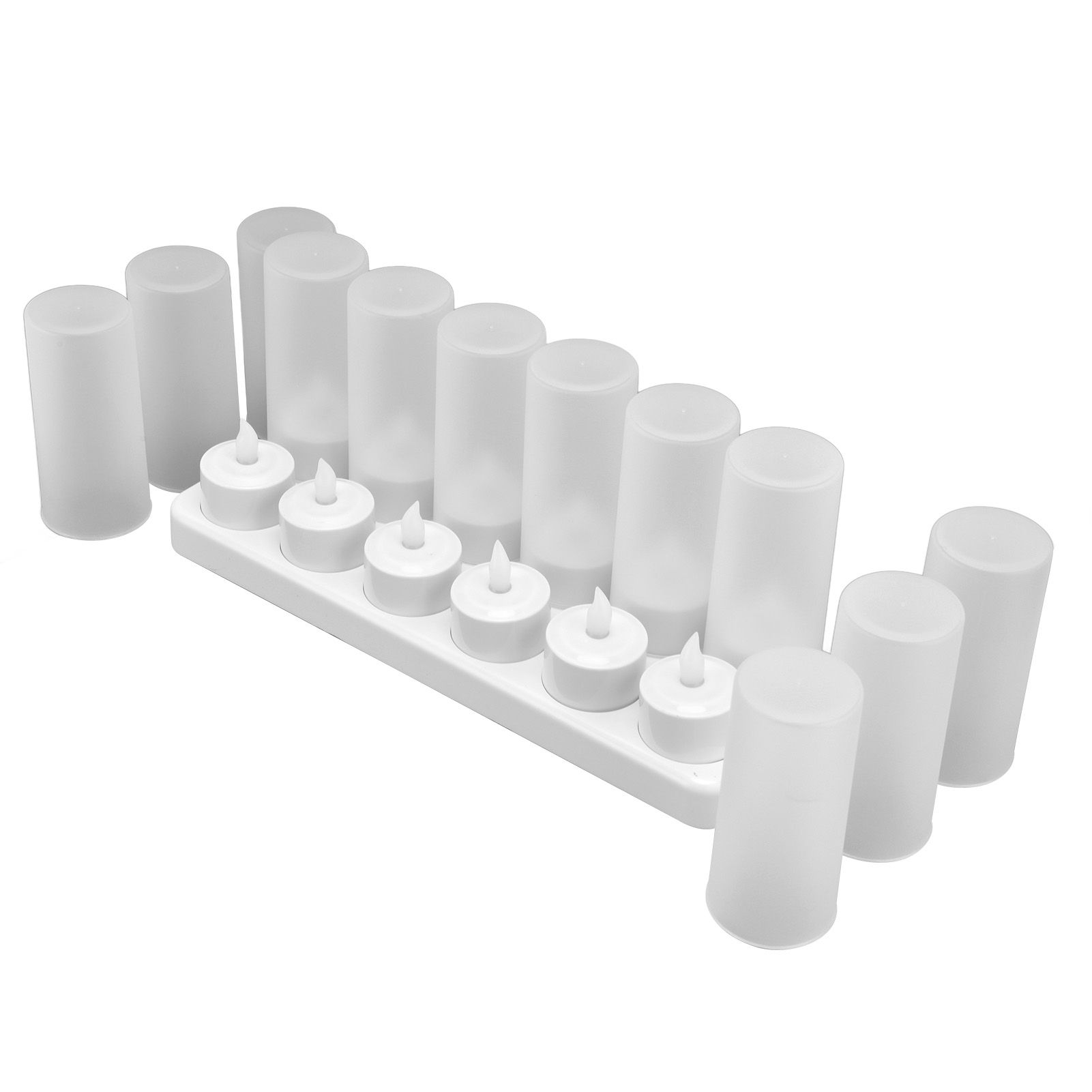 100‑240V Rechargeable Tealight Candle Lamp Reusable Flameless Cordless LED view 6