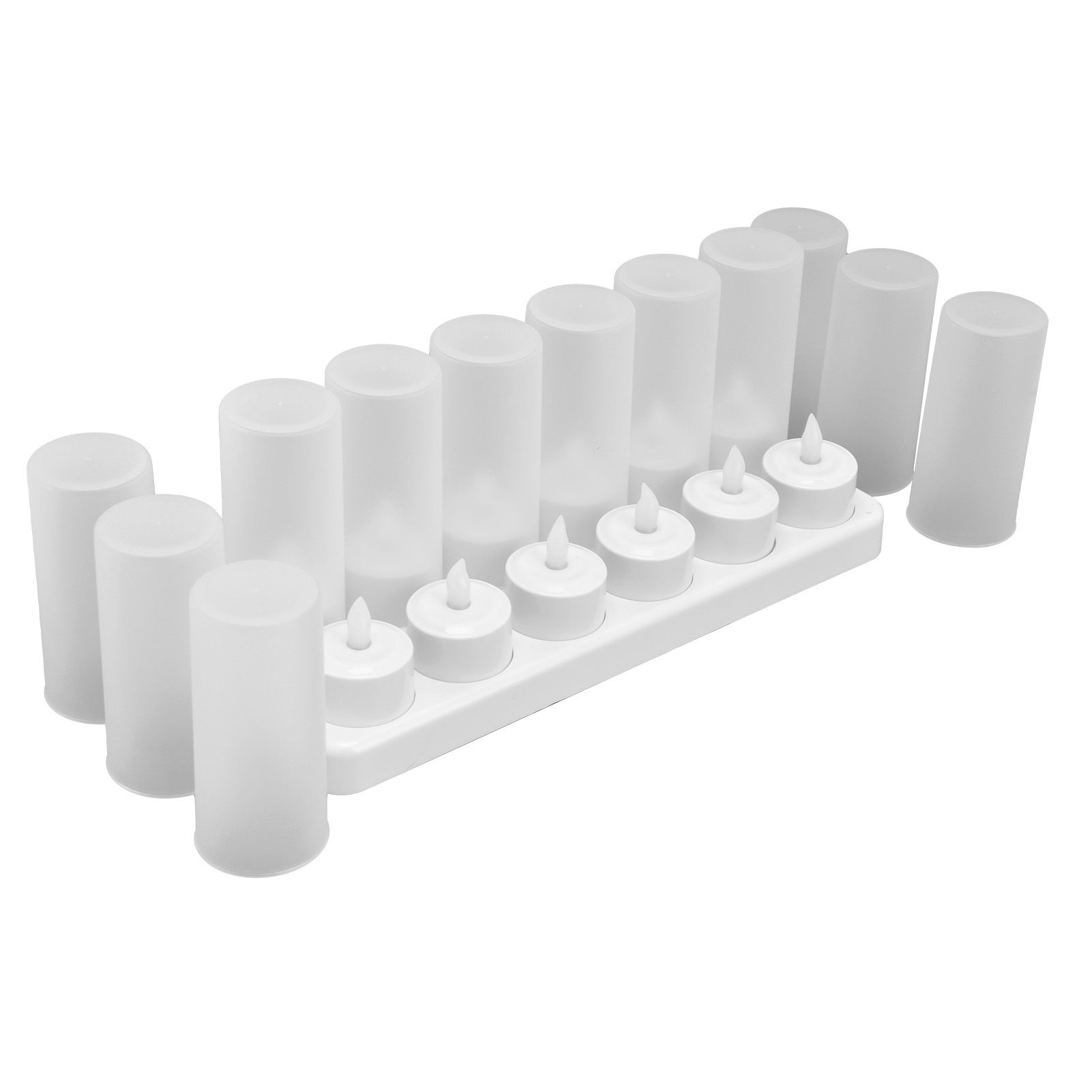 100‑240V Rechargeable Tealight Candle Lamp Reusable Flameless Cordless LED view 9