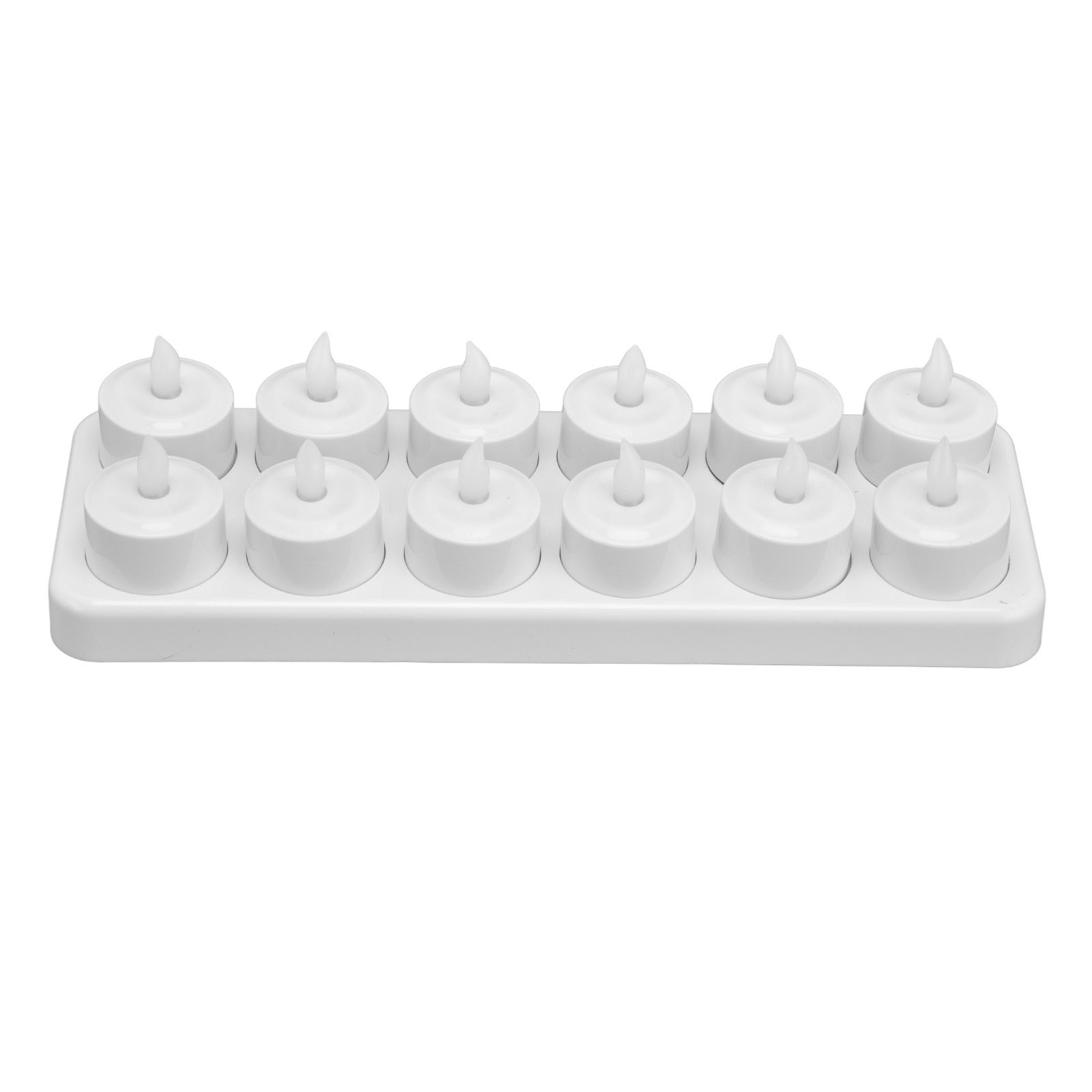 100‑240V Rechargeable Tealight Candle Lamp Reusable Flameless Cordless LED view 10