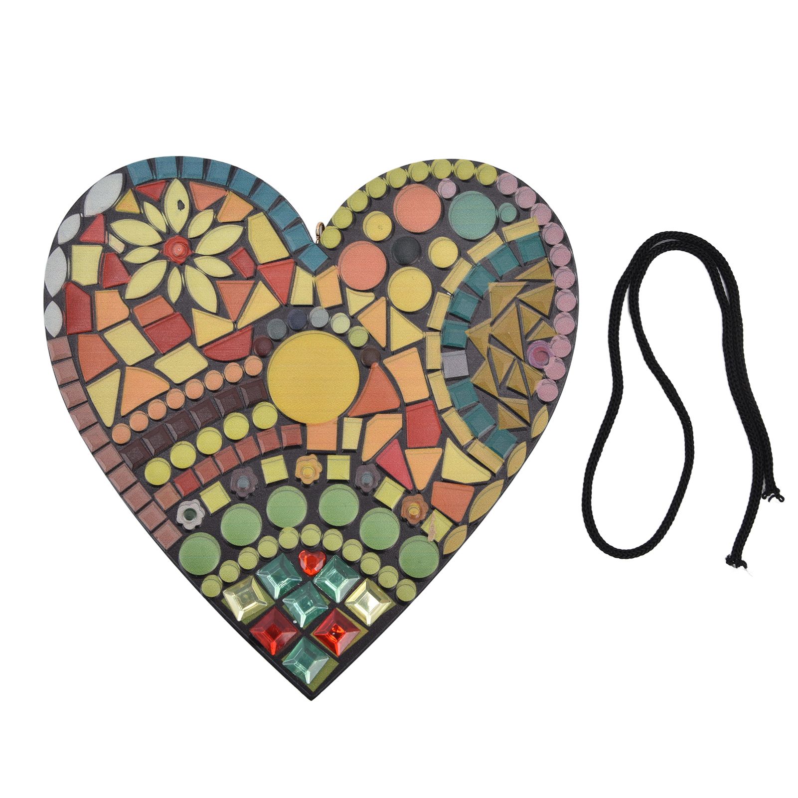 Love Decoration Resin Craftsmanship Unique Colorful Love Hoisting Home — image 1