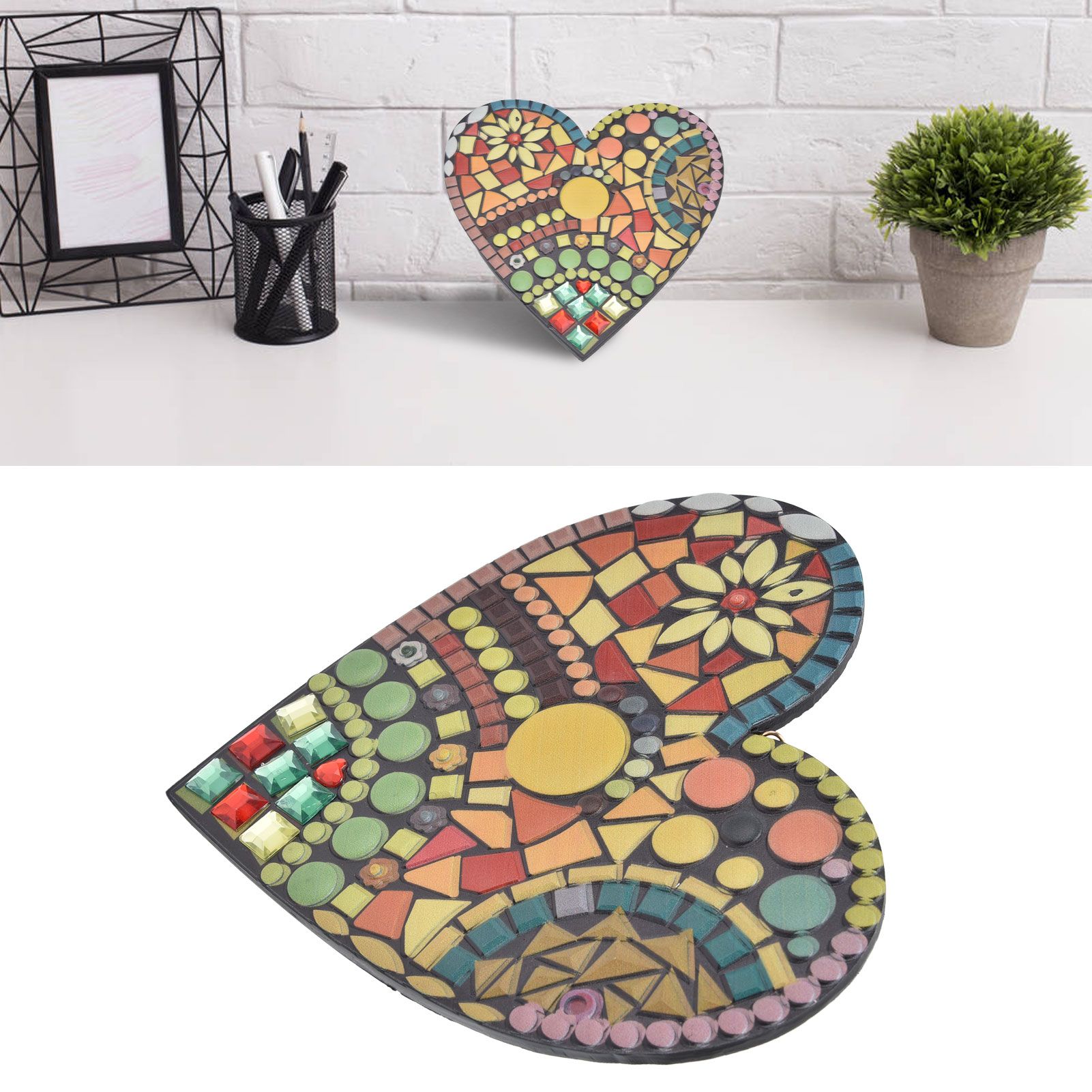Love Decoration Resin Craftsmanship Unique Colorful Love Hoisting Home view 12