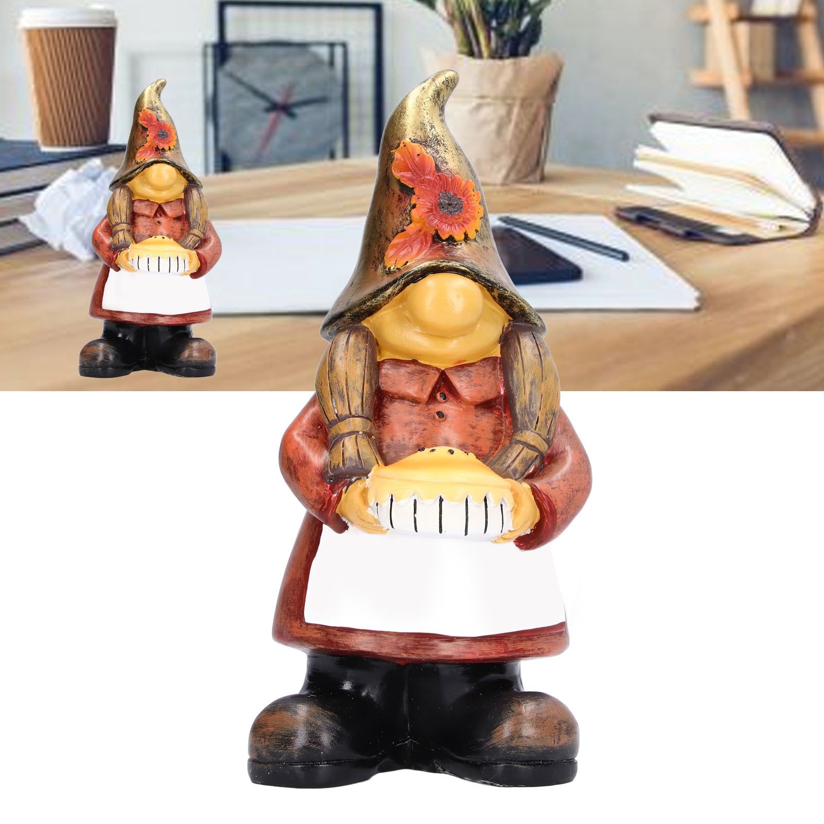 Garden Gnomes Statues Cute Appearance Rustproof Colorful Lawn Gnomes Ornaments view 11