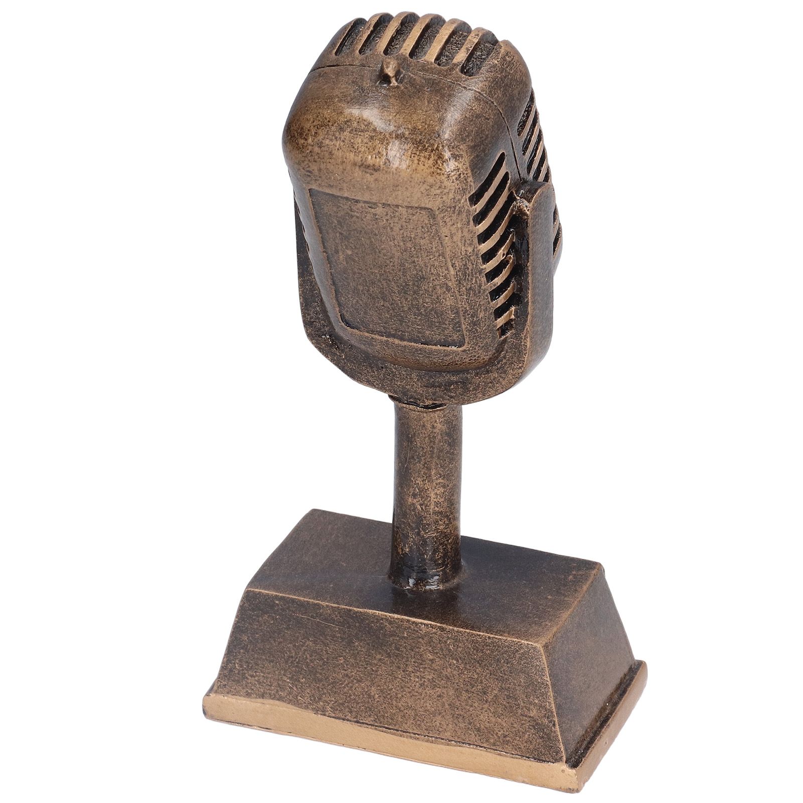 Music Award Trophy Synthetic Resin Decorative Microphone Tabletop Ornament for view 9