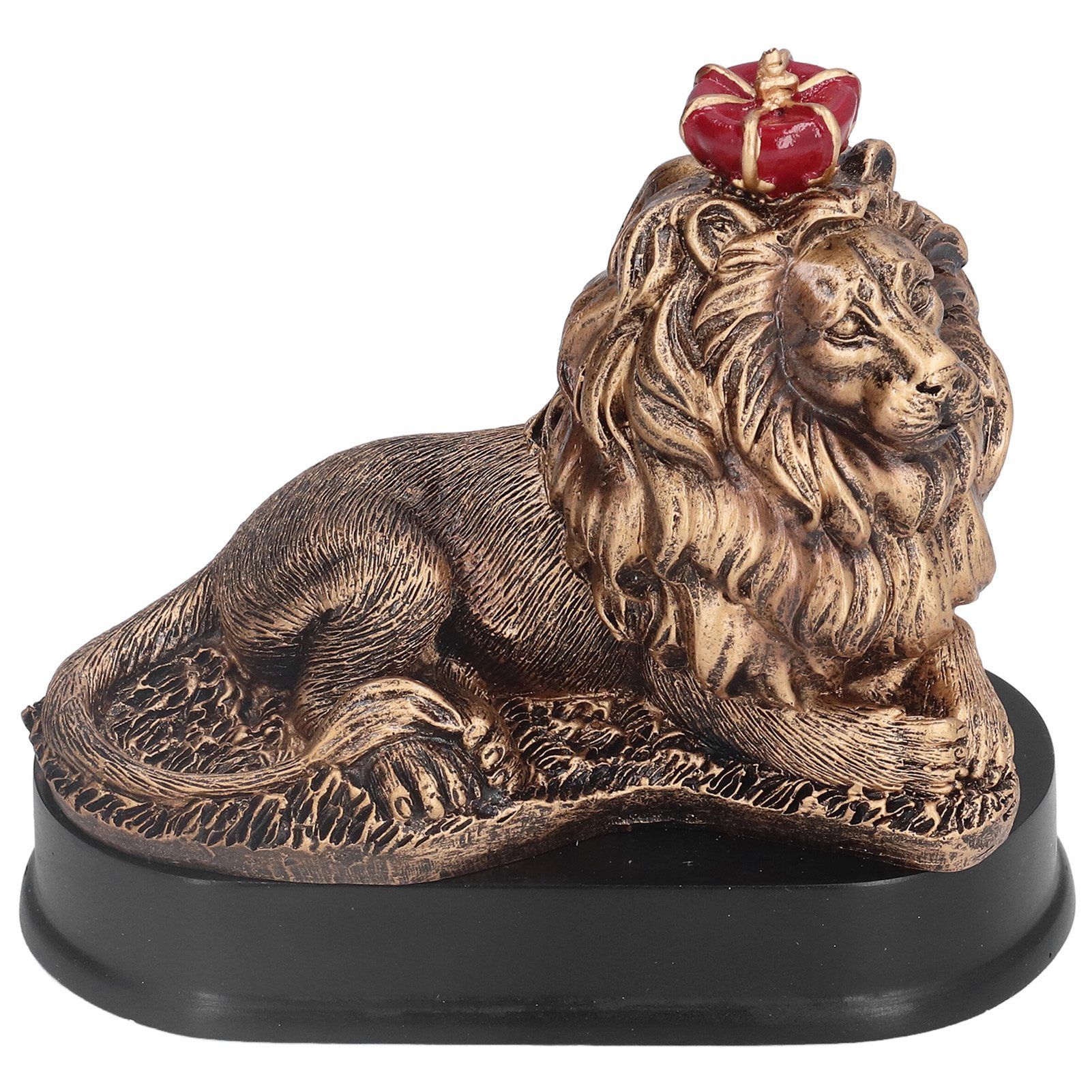 Lion Sculpture Decorative Lion Resin Statue for Home Decoration Farm Living view 5