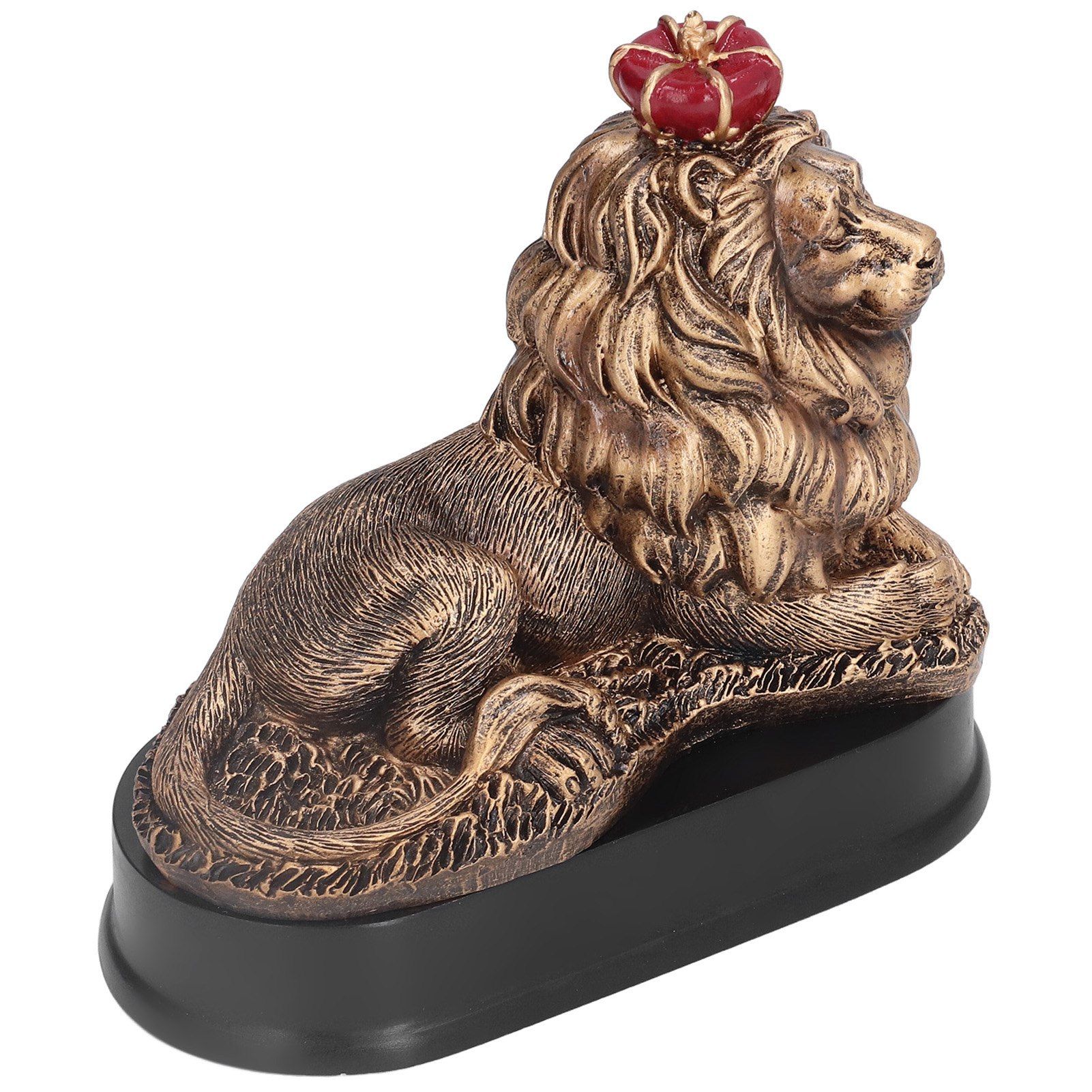 Lion Sculpture Decorative Lion Resin Statue for Home Decoration Farm Living view 8