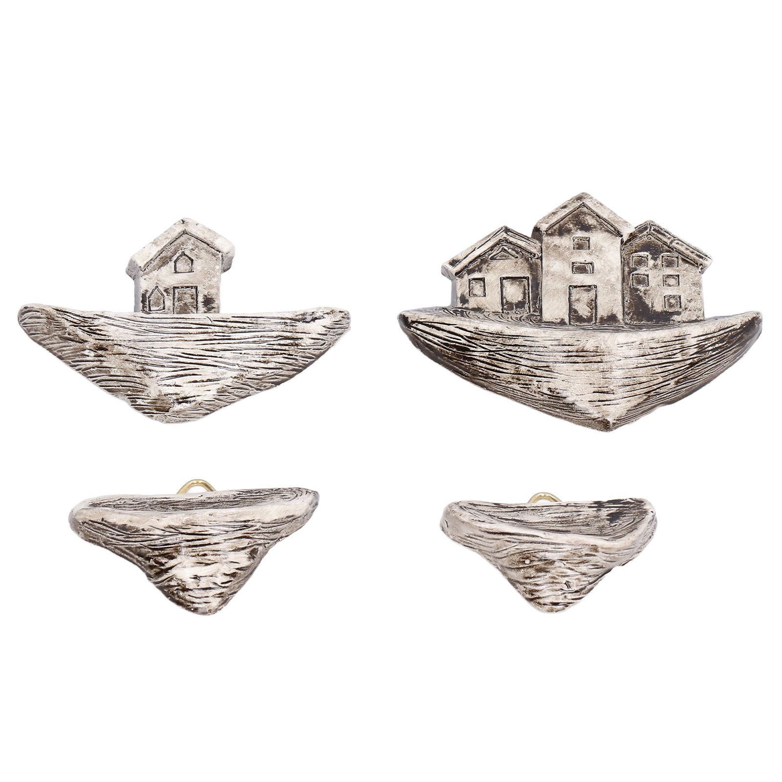Resin Micro Landscape Small House Decoration Lifelike Shape Fish Aquarium view 6