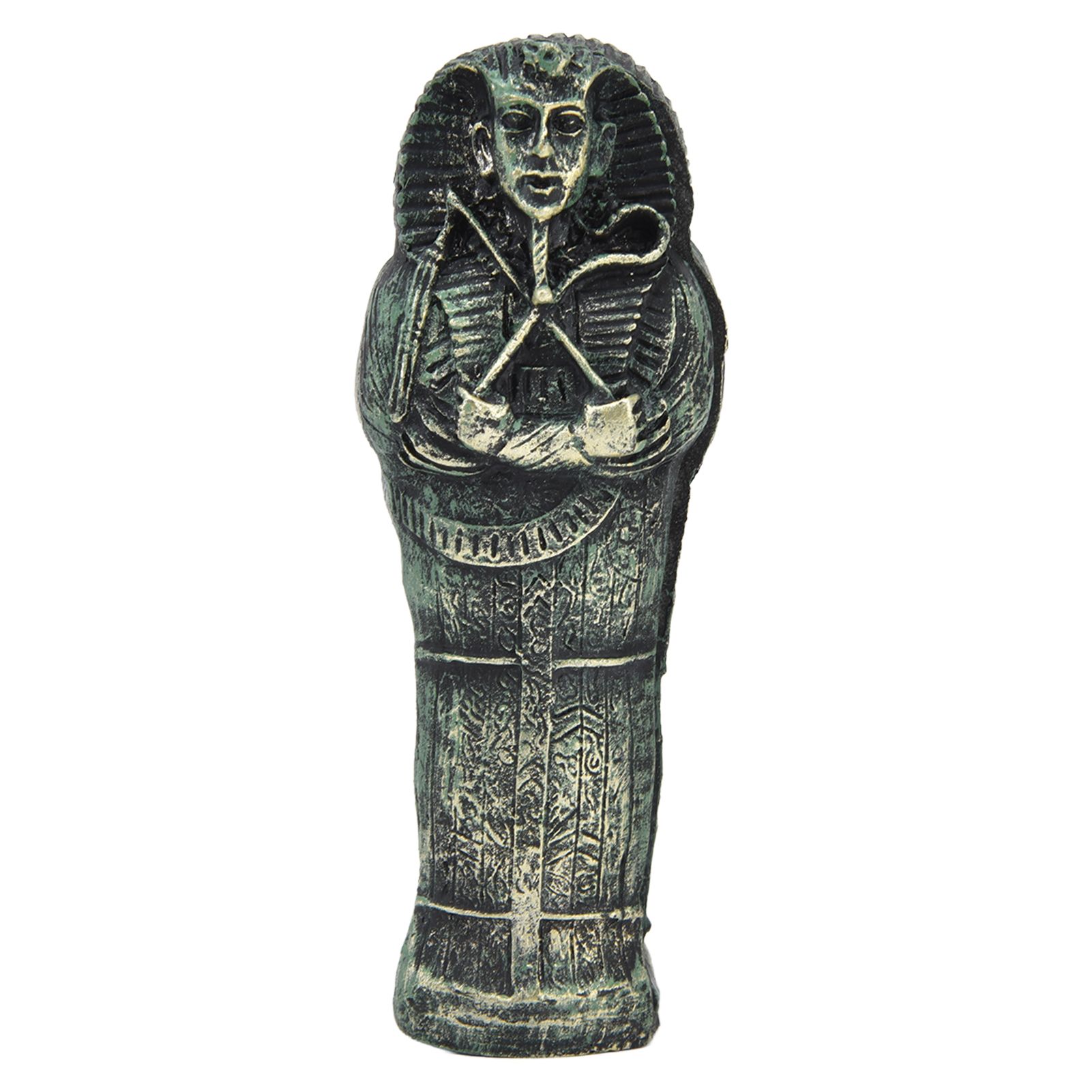 Mummy Coffin Decorations Aquarium Fish Tank Ornaments Landscape Skull Resin view 8