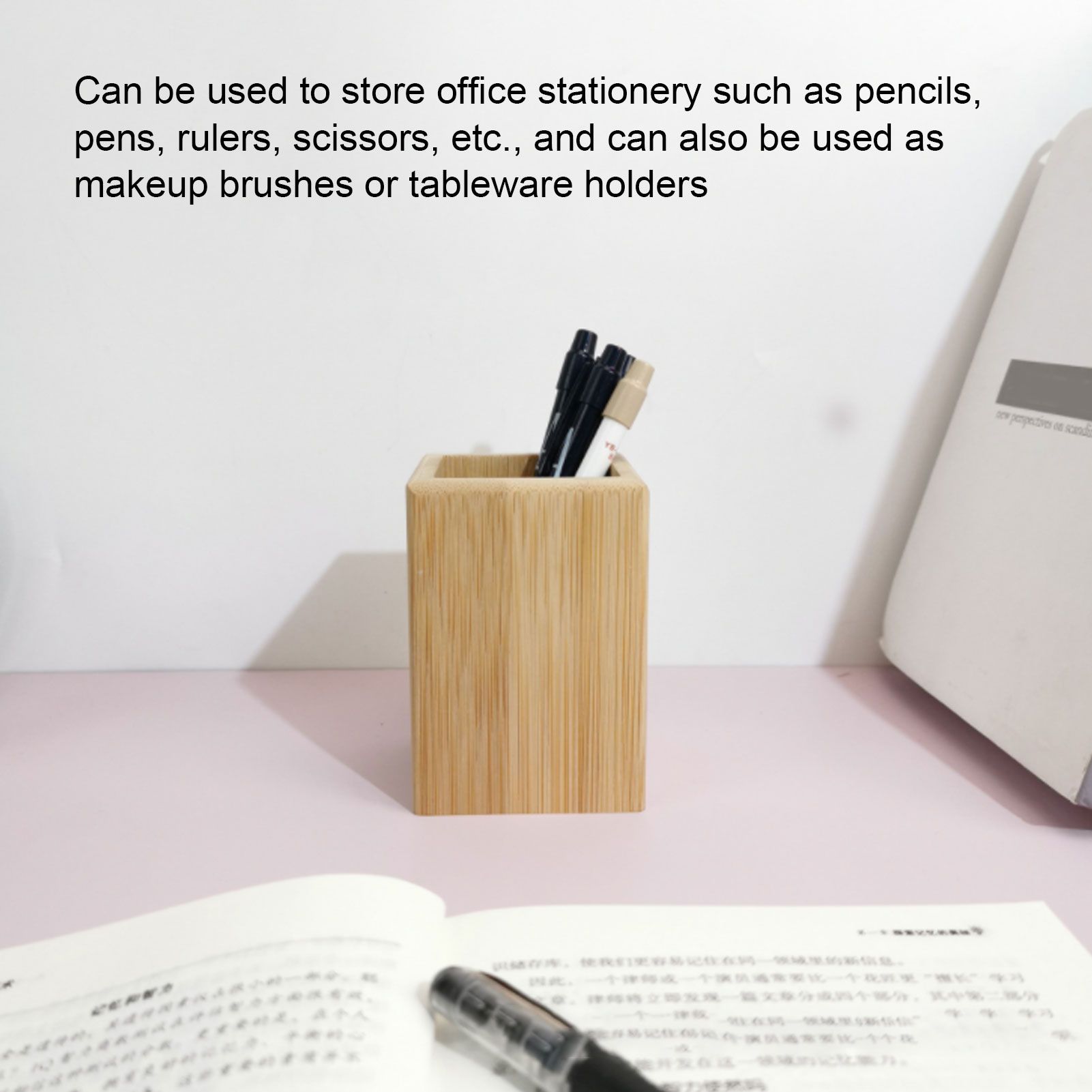 Pen Holder Sturdy Durable Environmentally Friendly Stationery Storage view 15