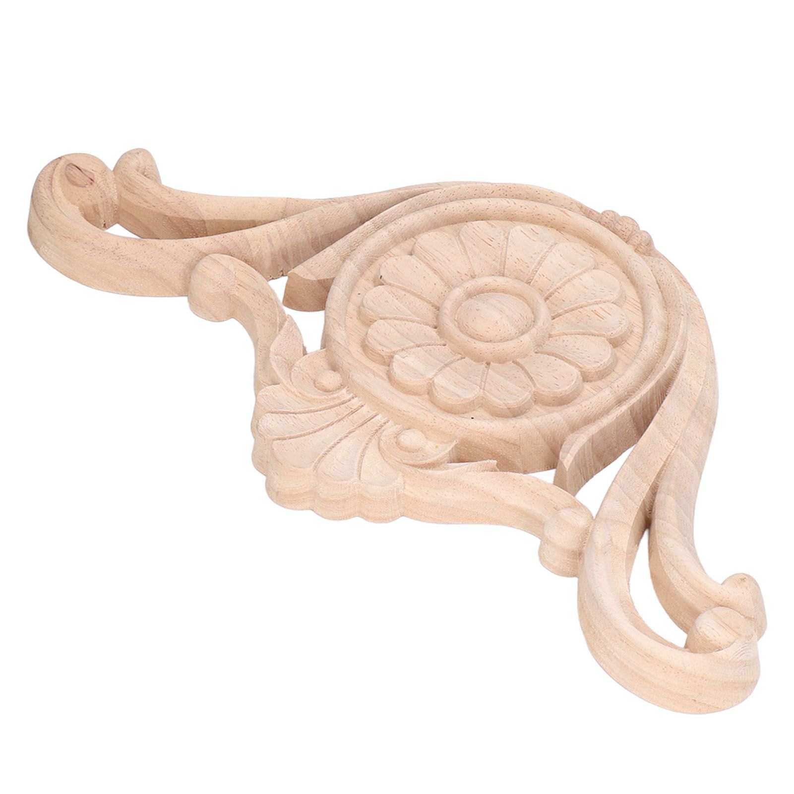 Wood Applique Easy Installation Durable Natural Eco Friendly Classic Exquisite view 4