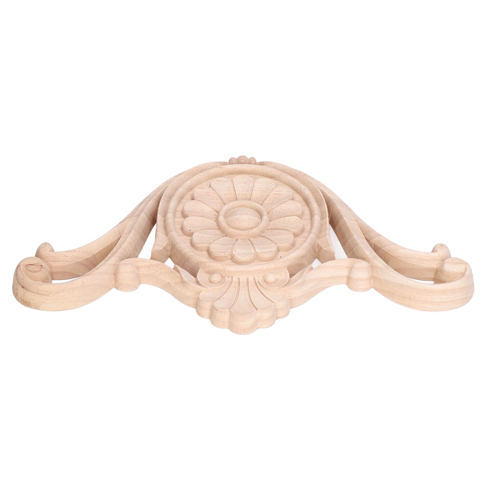 Wood Applique Easy Installation Durable Natural Eco Friendly Classic Exquisite view 8