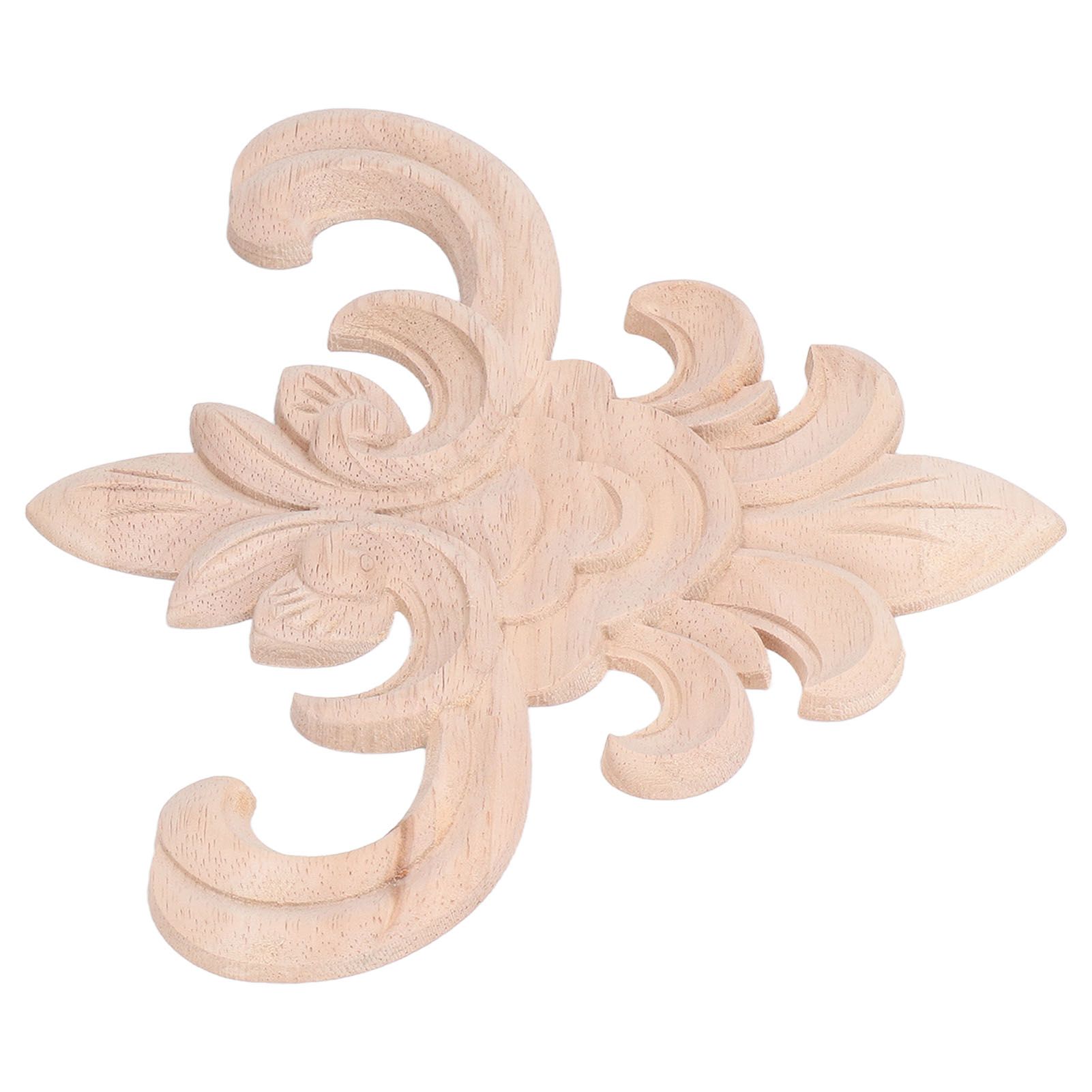 Wood Applique Easy Installation Durable Natural Eco Friendly Classic Exquisite view 3