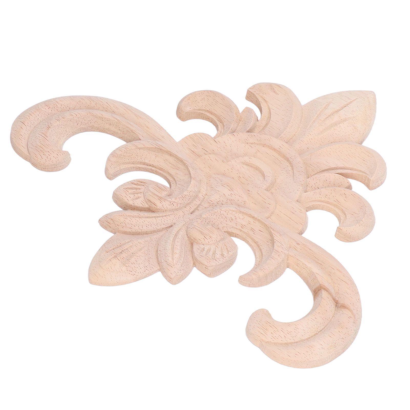 Wood Applique Easy Installation Durable Natural Eco Friendly Classic Exquisite view 7