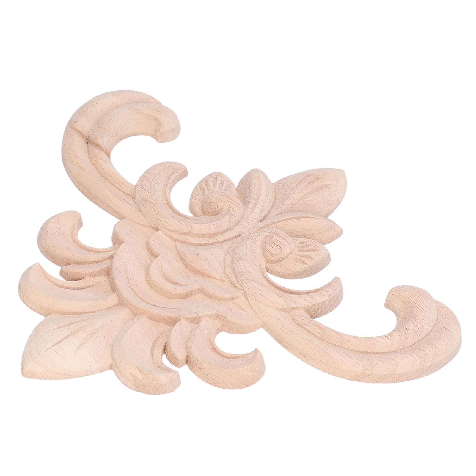 Wood Applique Easy Installation Durable Natural Eco Friendly Classic Exquisite view 8