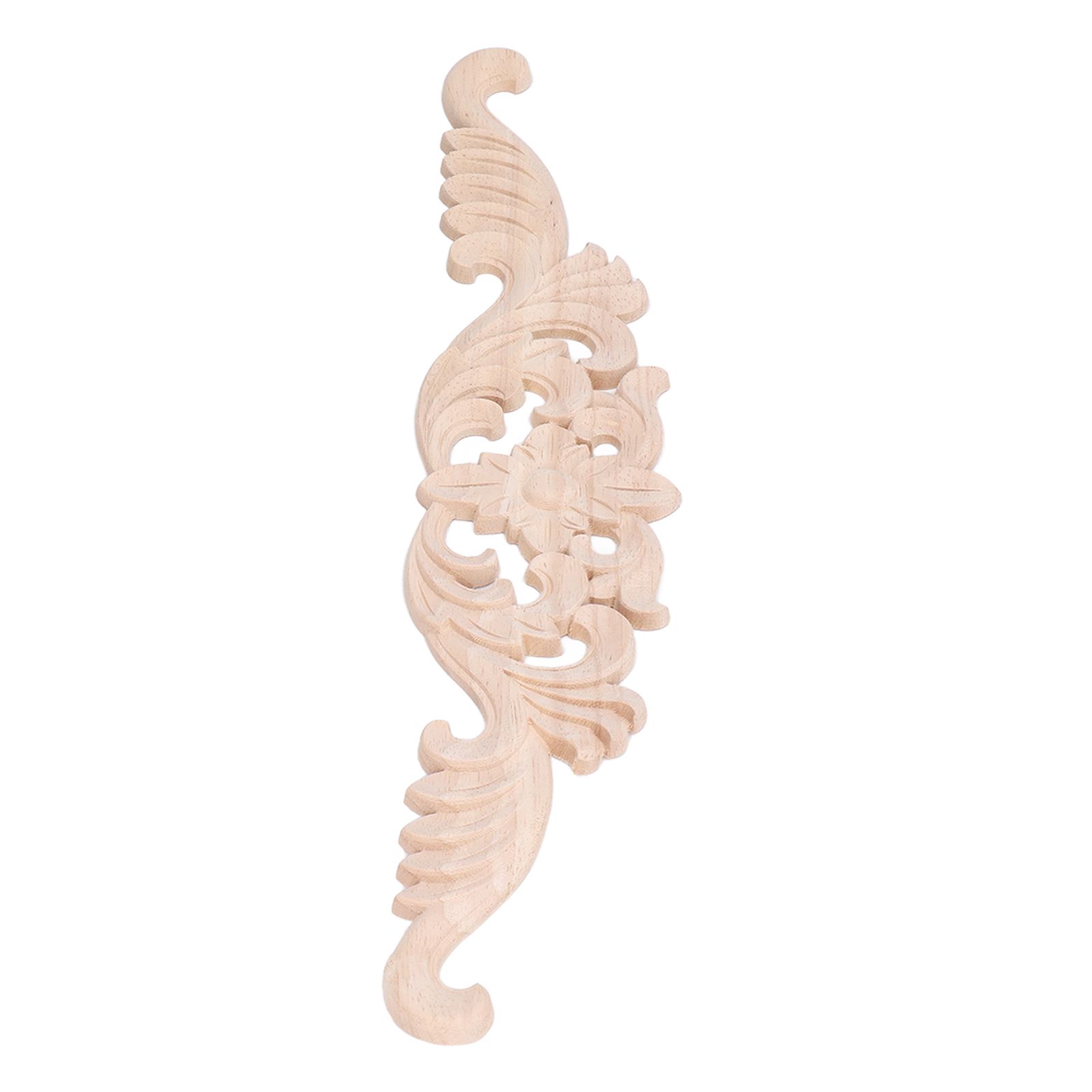 Wood Carved Applique Corner Frame Applique Eco Friendly Cabinet Furniture view 4