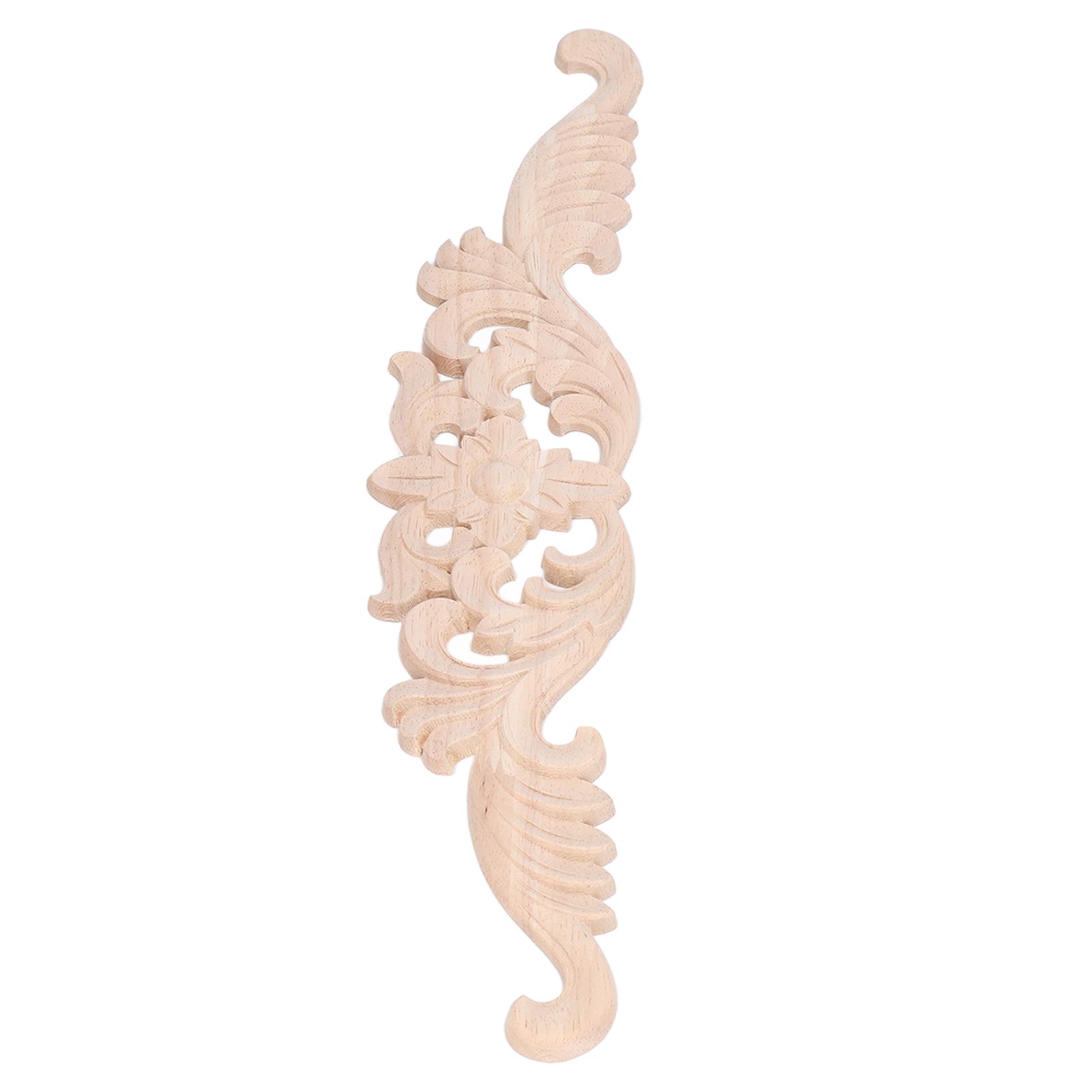 Wood Carved Applique Corner Frame Applique Eco Friendly Cabinet Furniture view 5