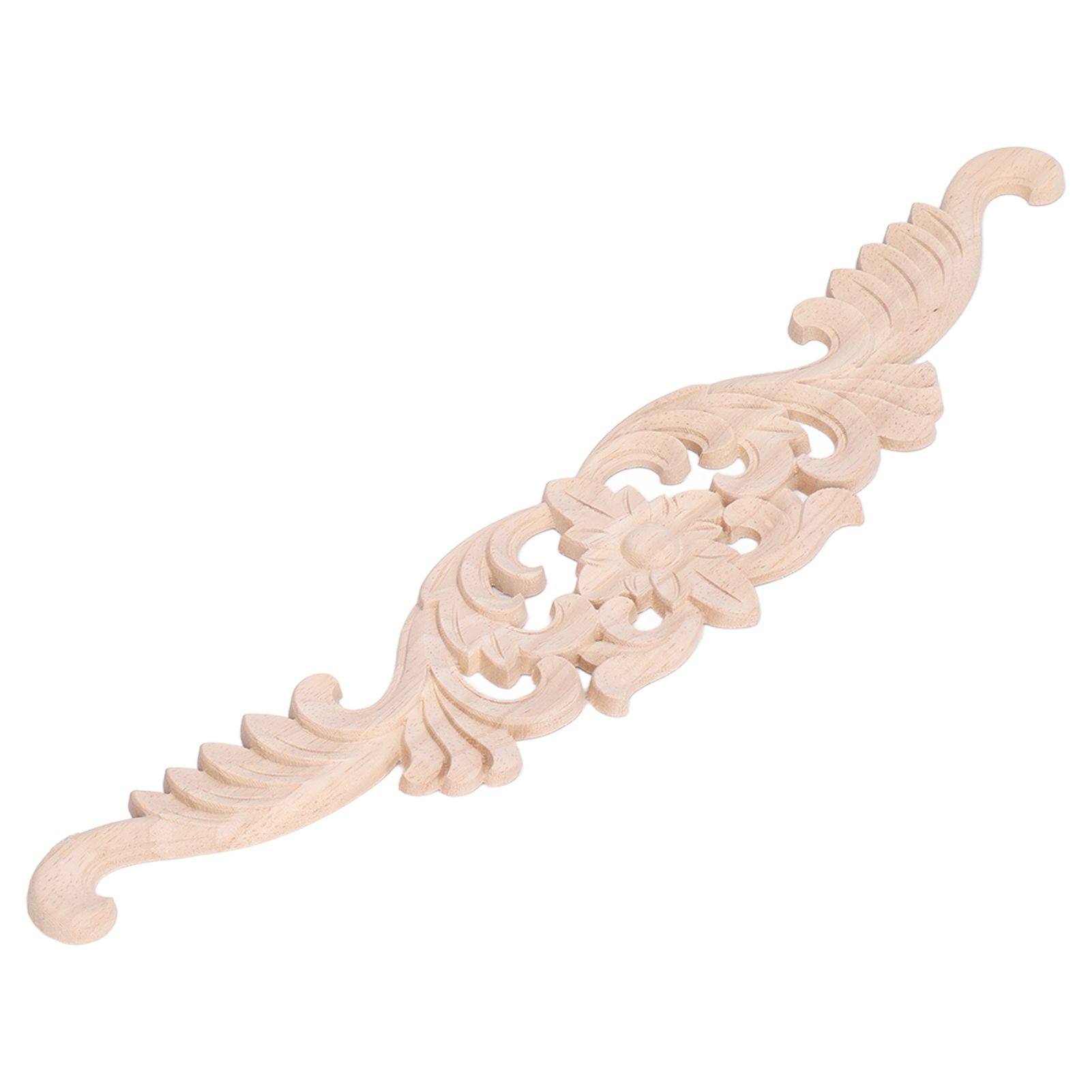 Wood Carved Applique Corner Frame Applique Eco Friendly Cabinet Furniture view 6
