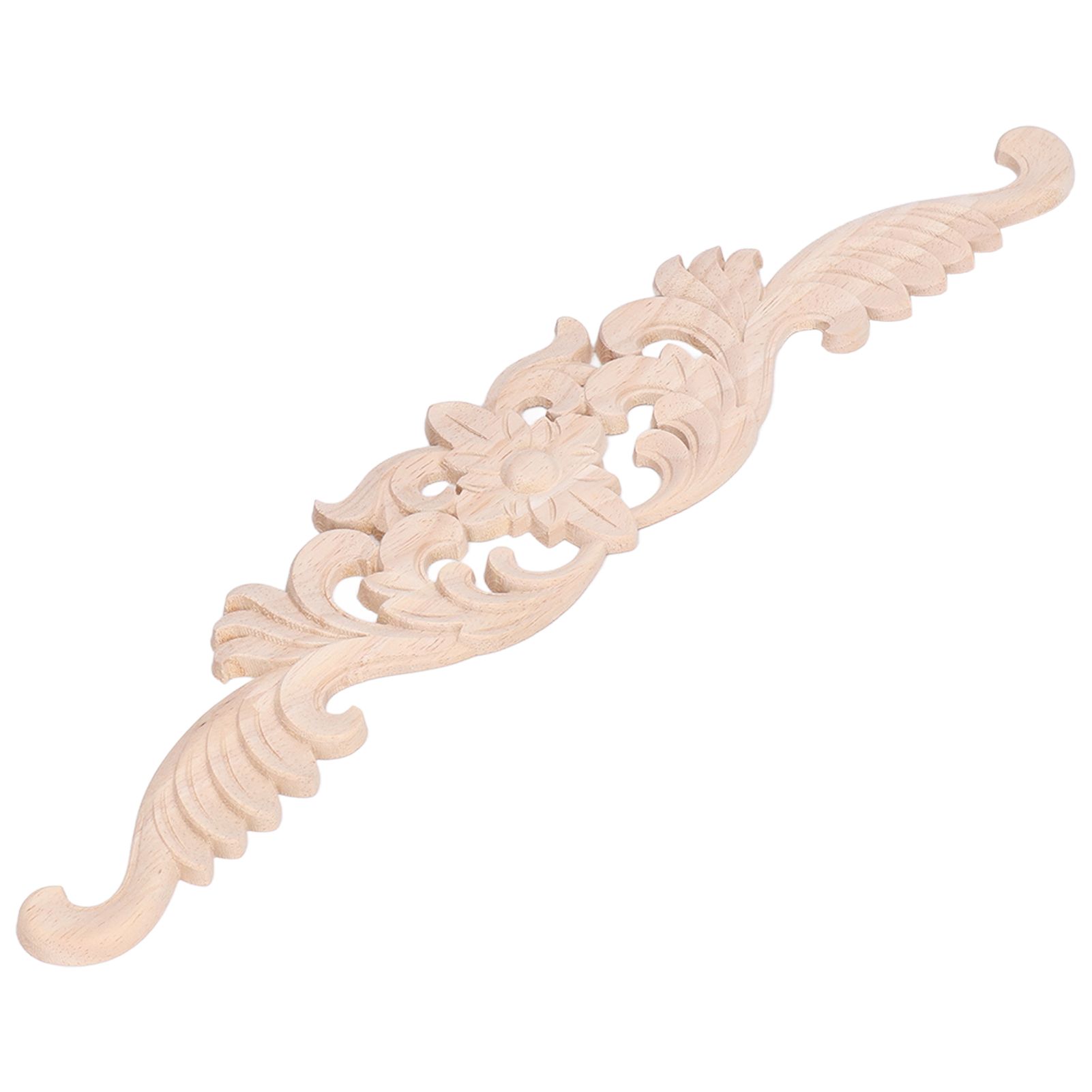 Wood Carved Applique Corner Frame Applique Eco Friendly Cabinet Furniture view 7